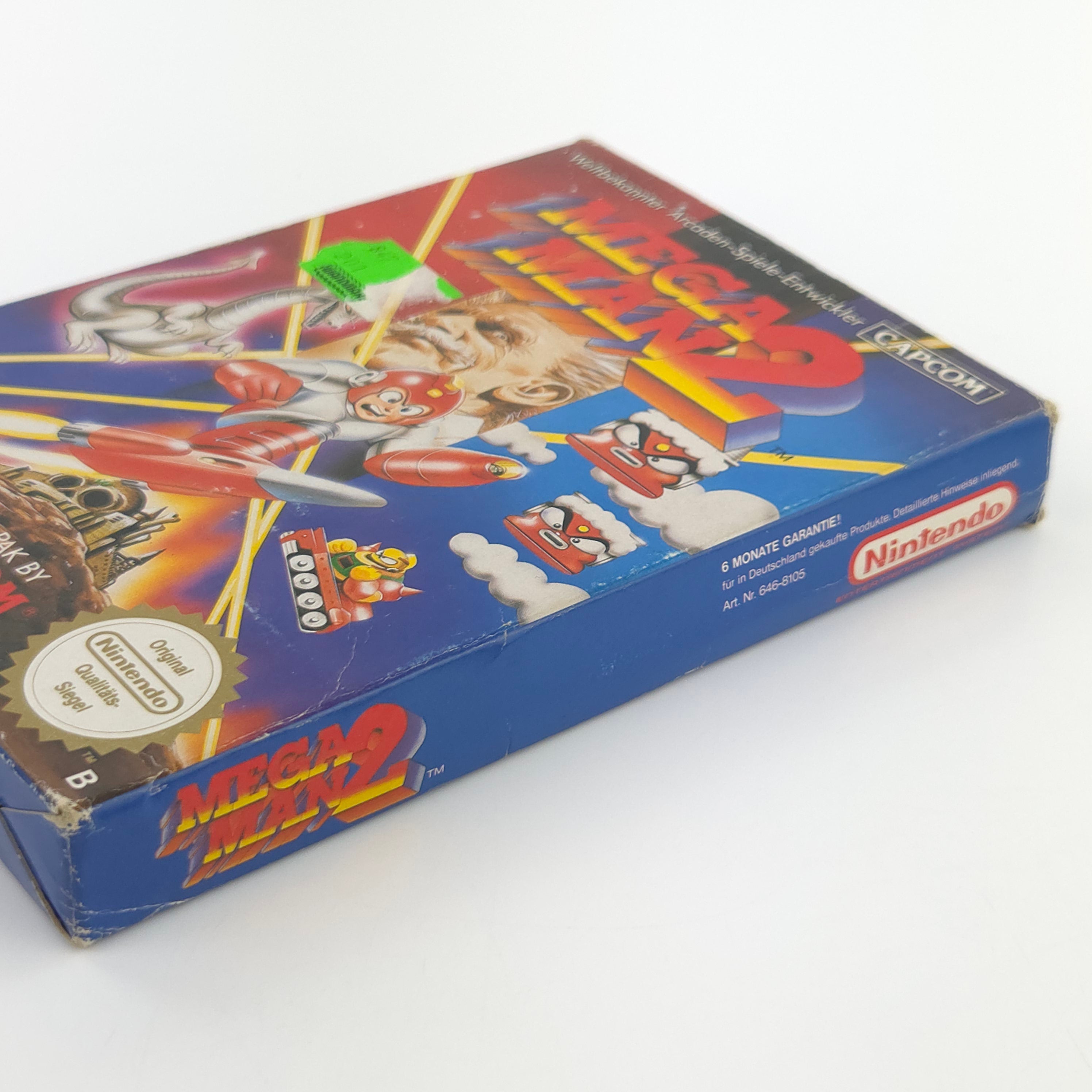 Nintendo NES Spiel Mega Man 2 Modul OVP Anleitung NOE
