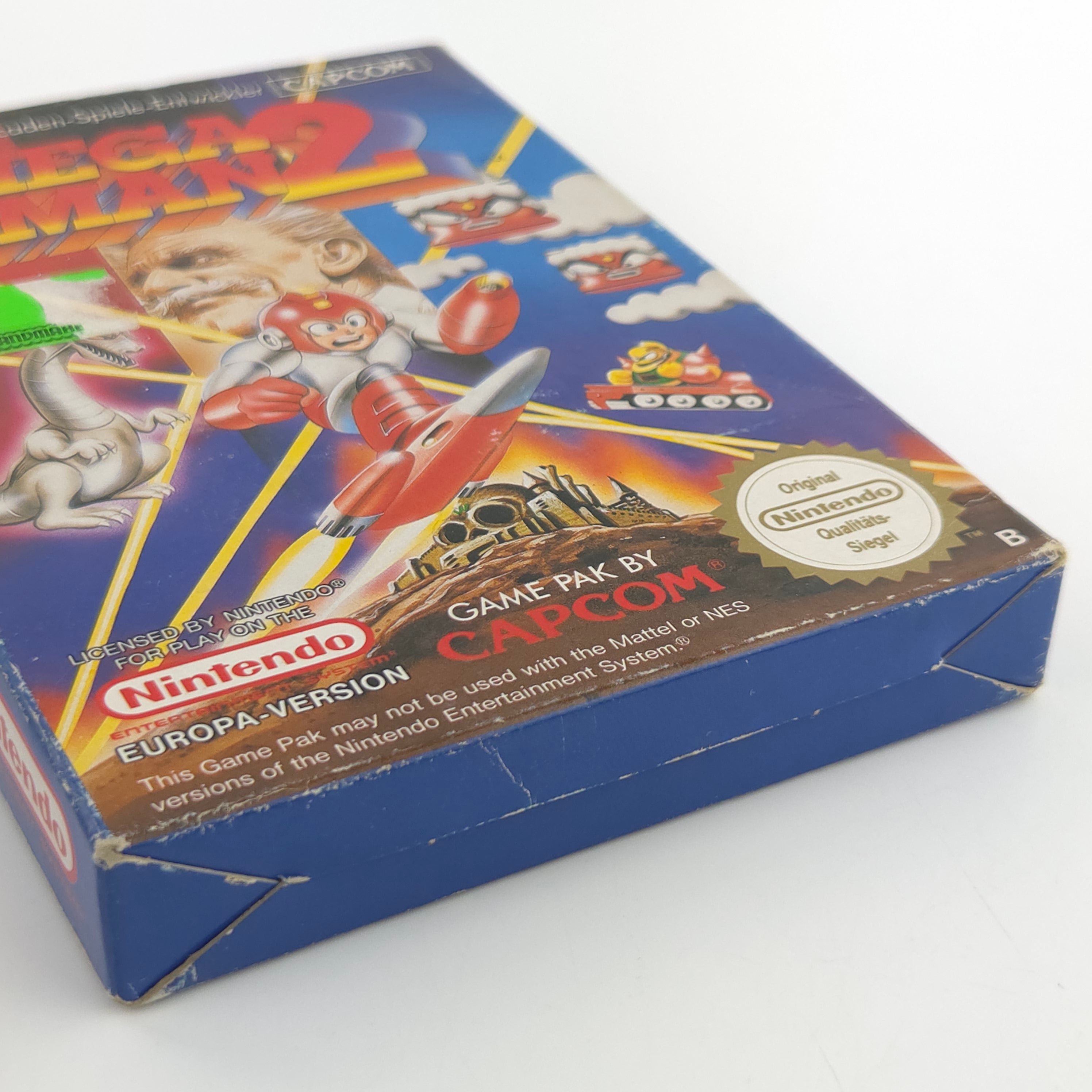 Nintendo NES Spiel Mega Man 2 Modul OVP Anleitung NOE