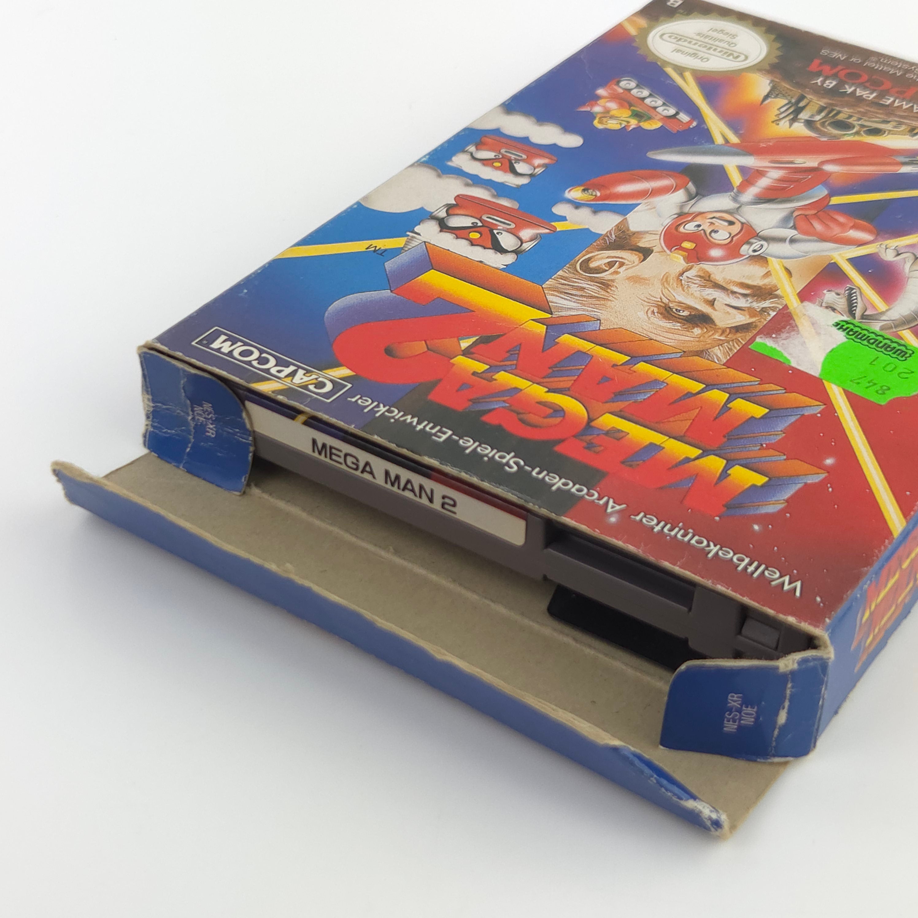 Nintendo NES Spiel Mega Man 2 Modul OVP Anleitung NOE