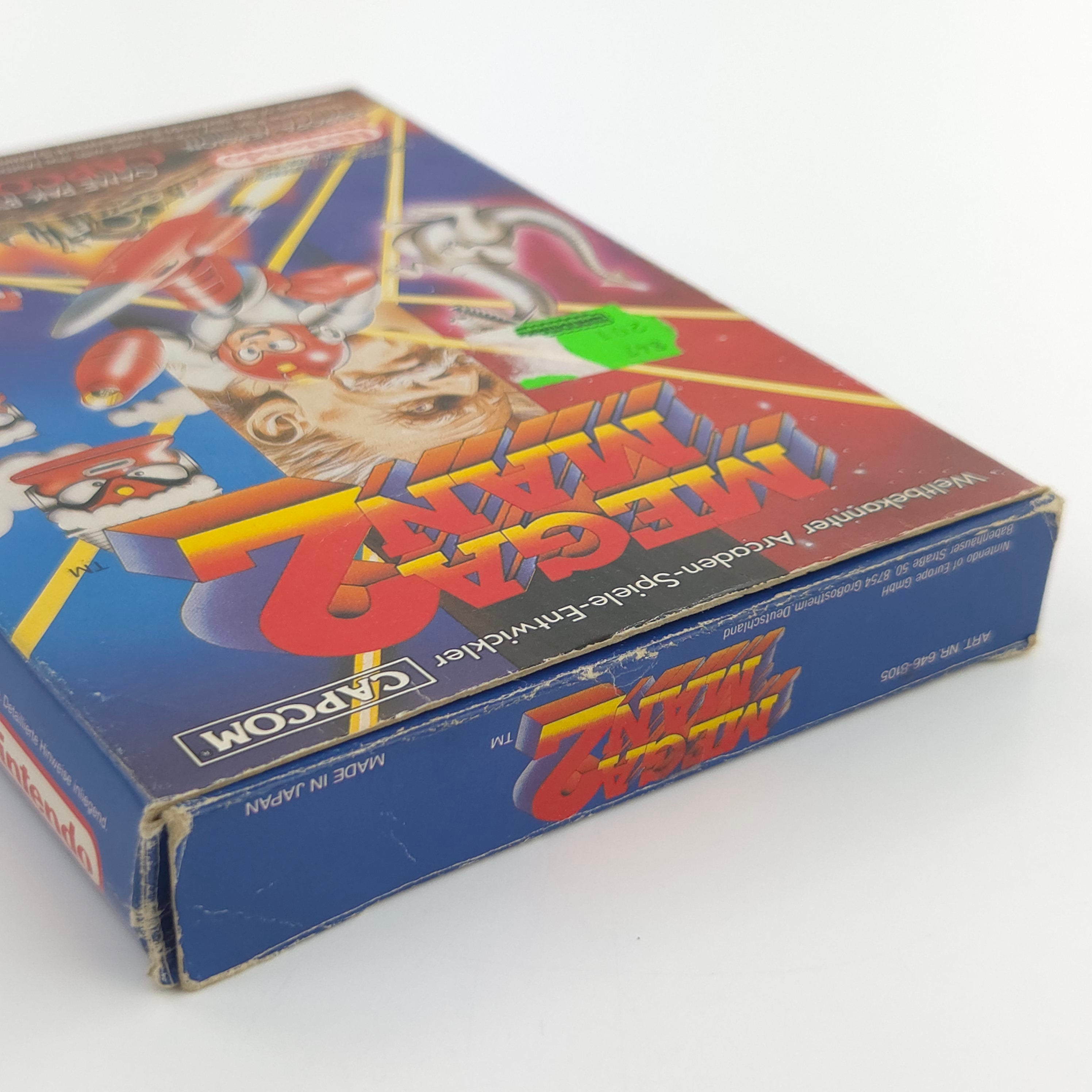 Nintendo NES Spiel Mega Man 2 Modul OVP Anleitung NOE