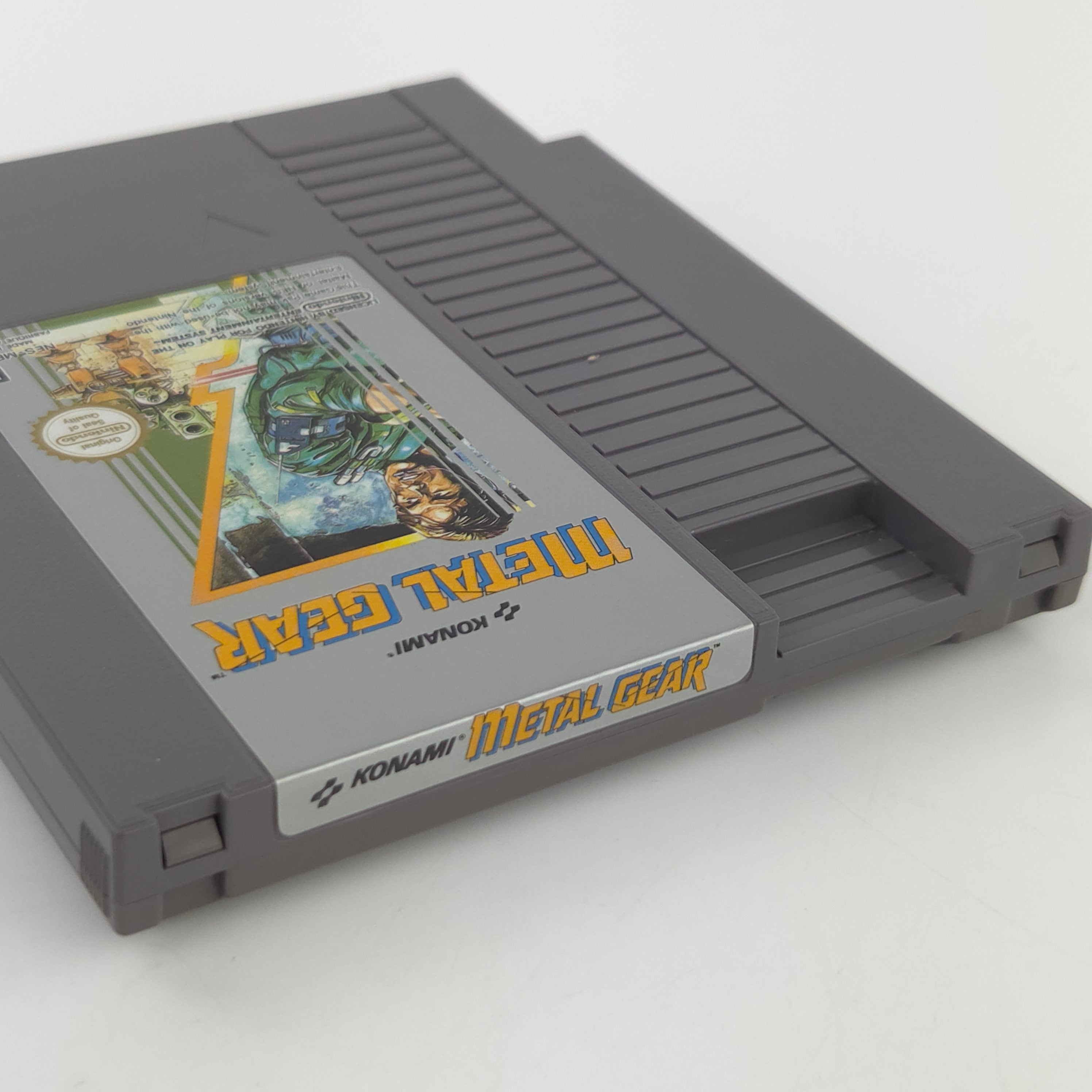 NES Spiel Metal Gear mit Anleitung Konami PAL EEC
