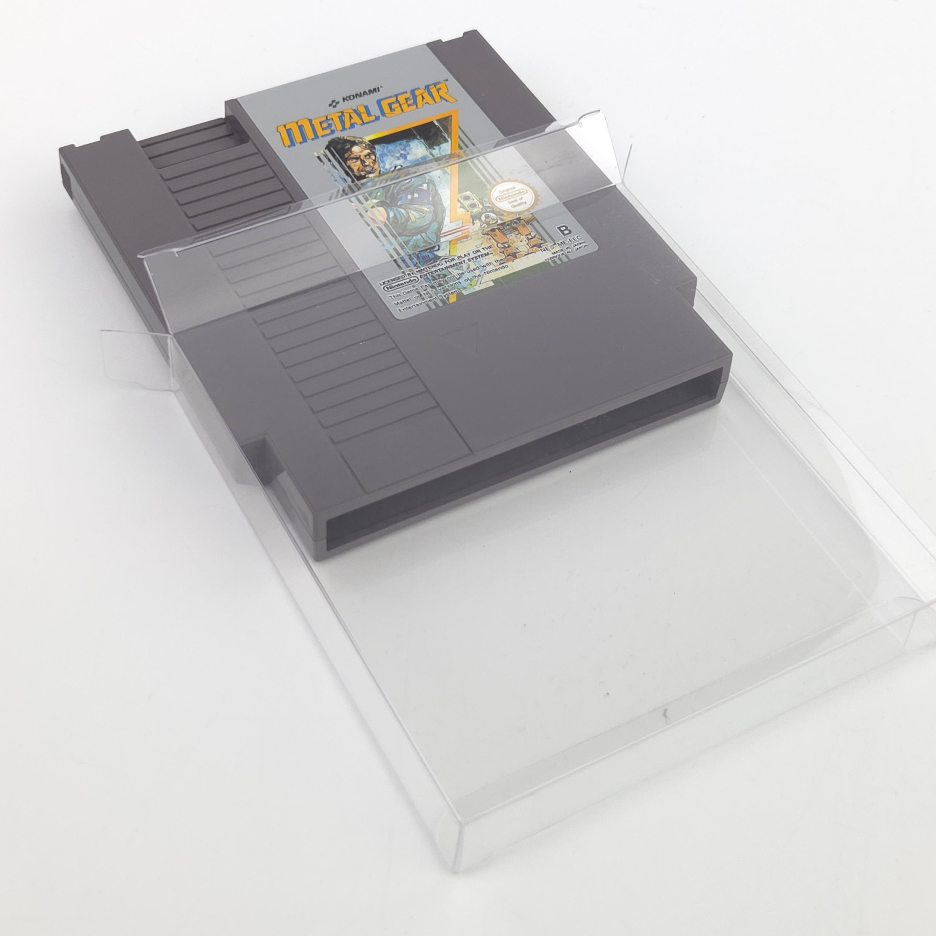 NES Spiel Metal Gear Konami Modul mit Schutzhülle EEC