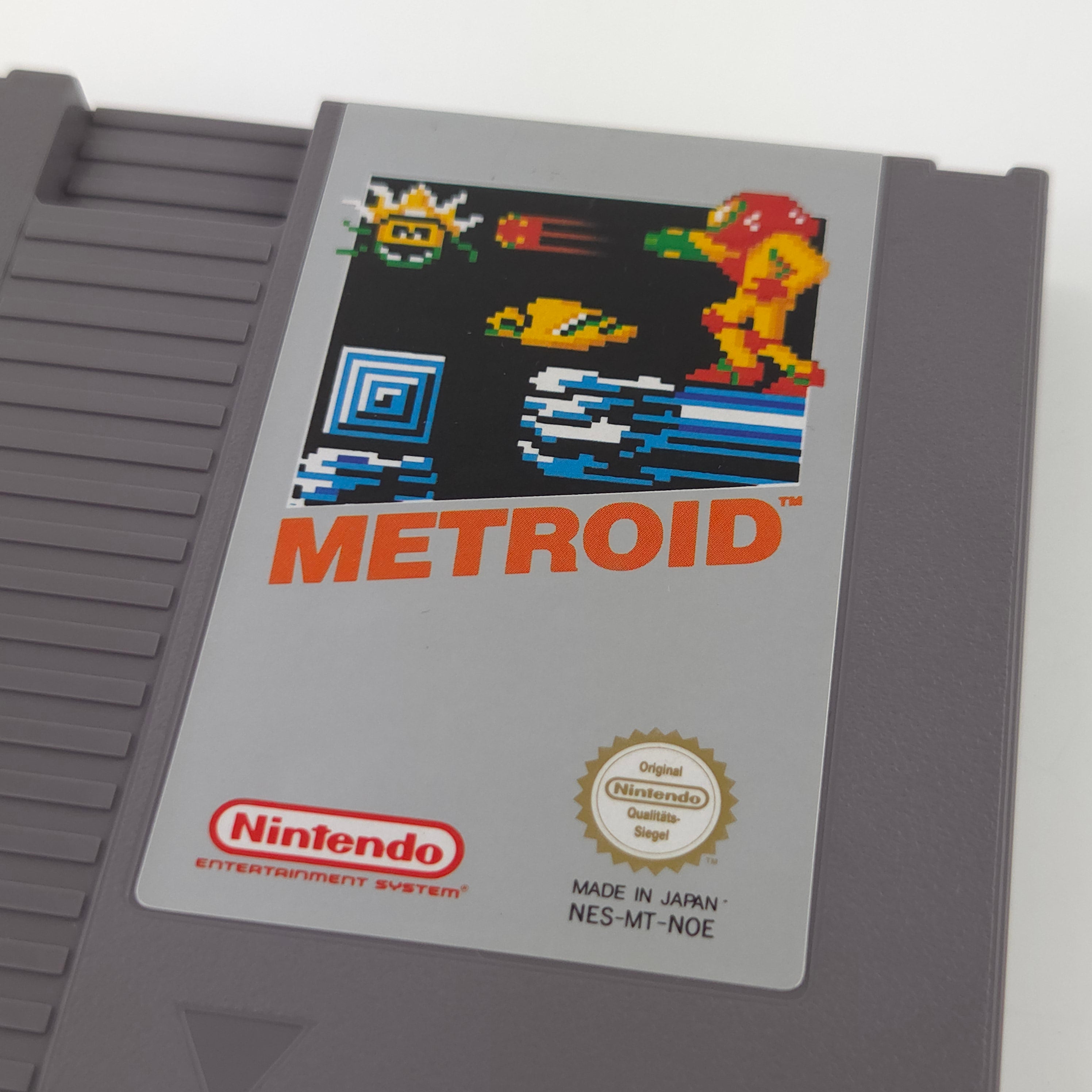 Nintendo NES Spiel Metroid Modul Cartridge PAL NOE