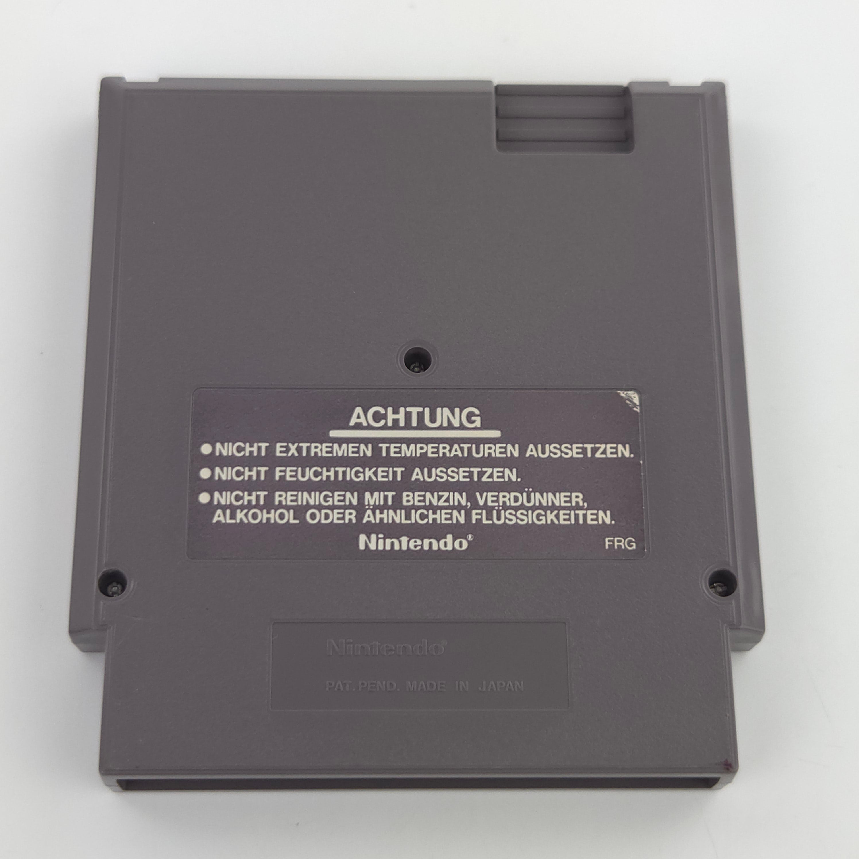 NES Spiel Metroid Modul Schutzhülle Bienengräber PAL
