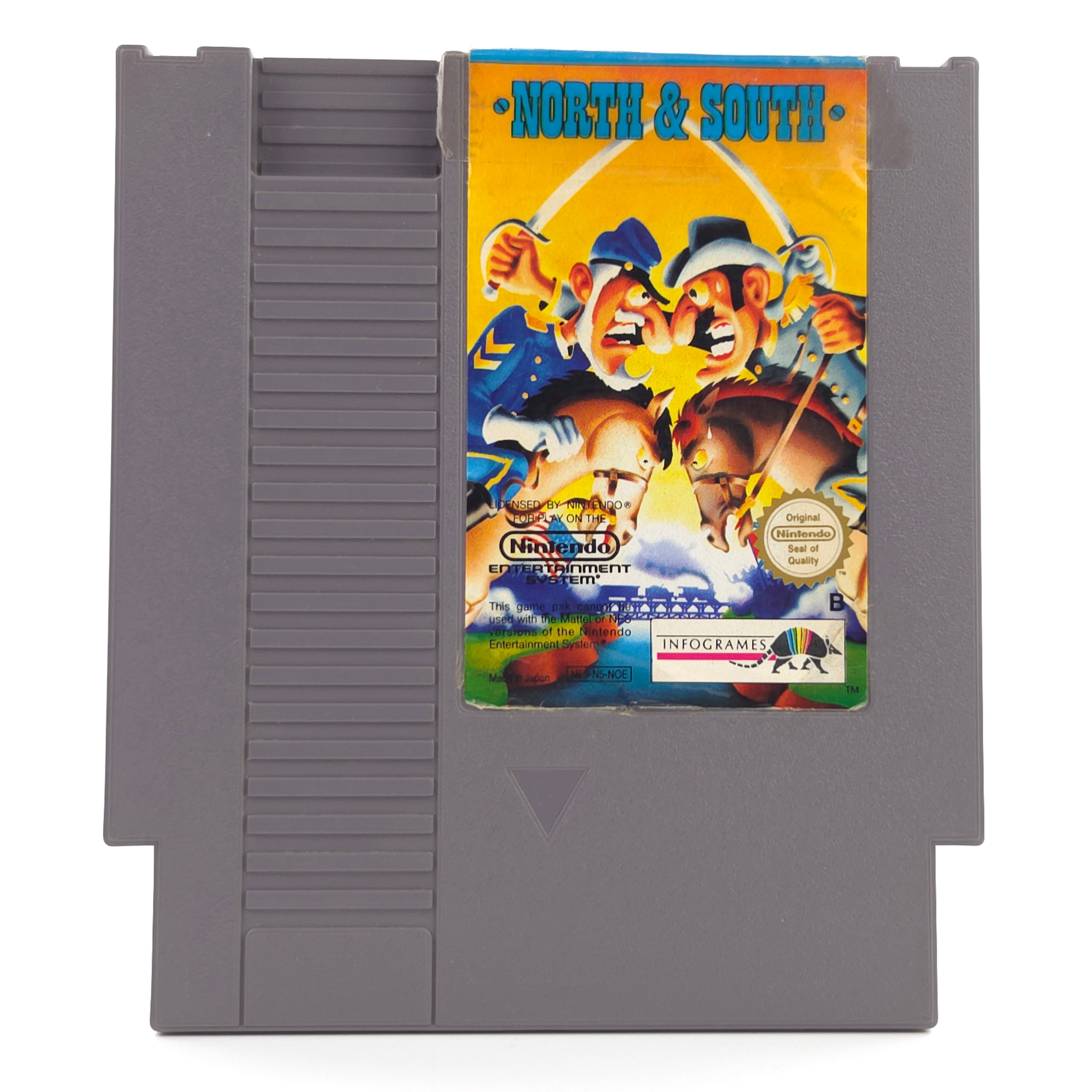 Nintendo NES Spiel North & South Modul PAL-B NOE