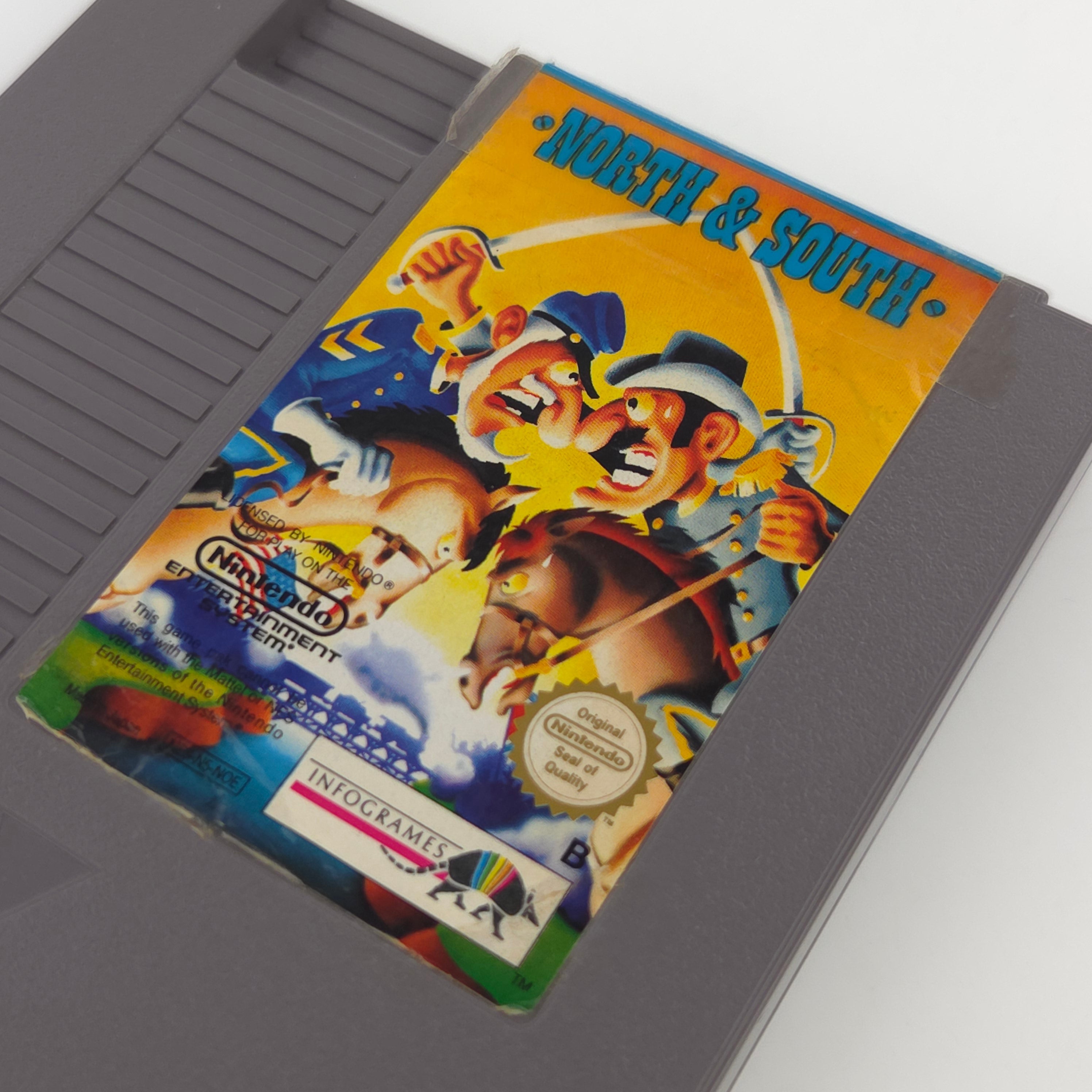 Nintendo NES Spiel North & South Modul PAL-B NOE