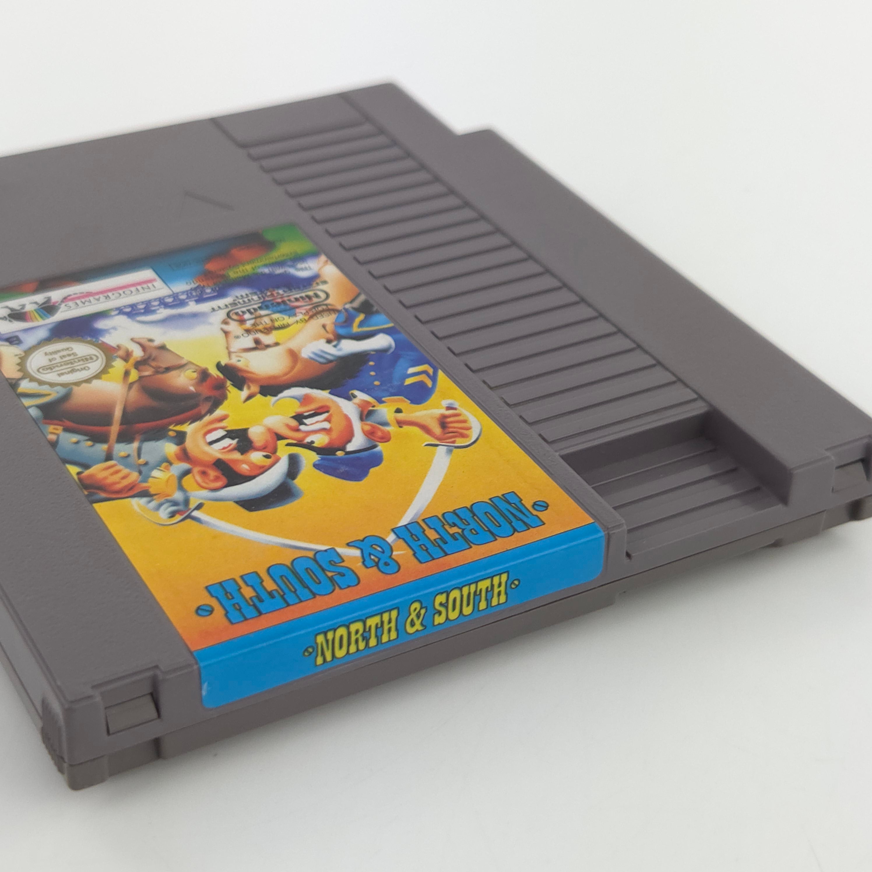 NES Spiel North South Modul Schutzhülle Infogrames NOE