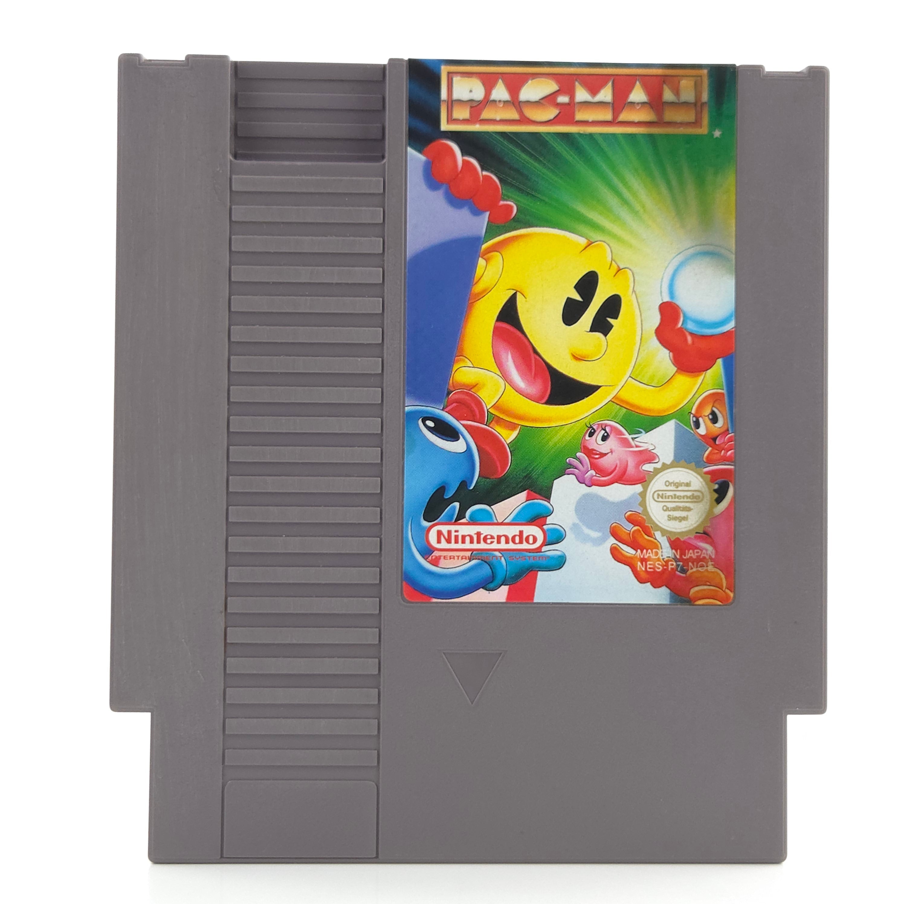 Nintendo NES Spiel PAC-MAN Modul Schutzhülle PAL NOE