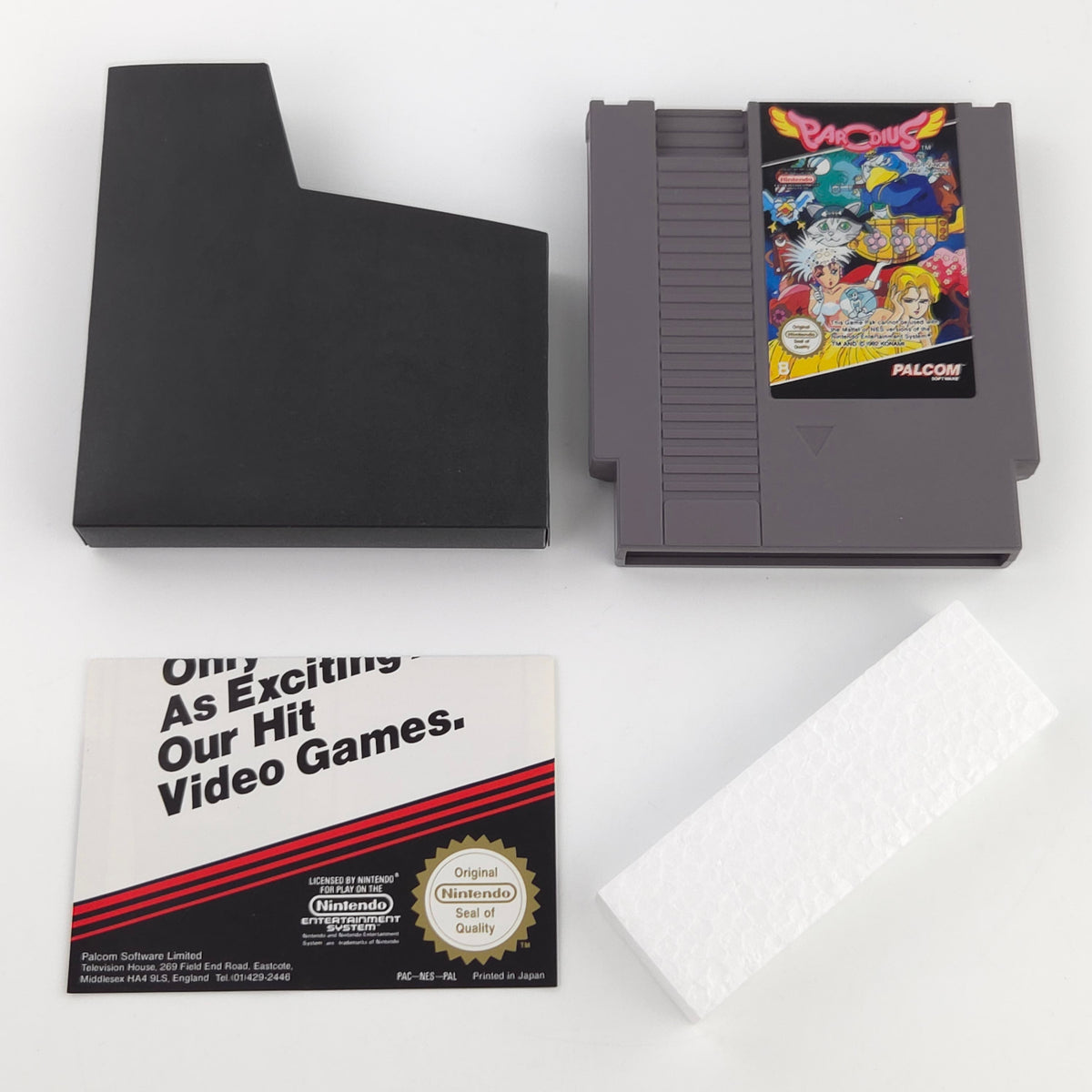 Nintendo NES Spiel Parodius OVP