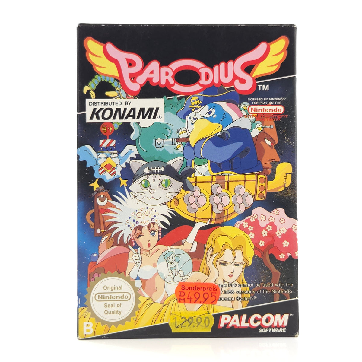 Nintendo NES Spiel Parodius OVP