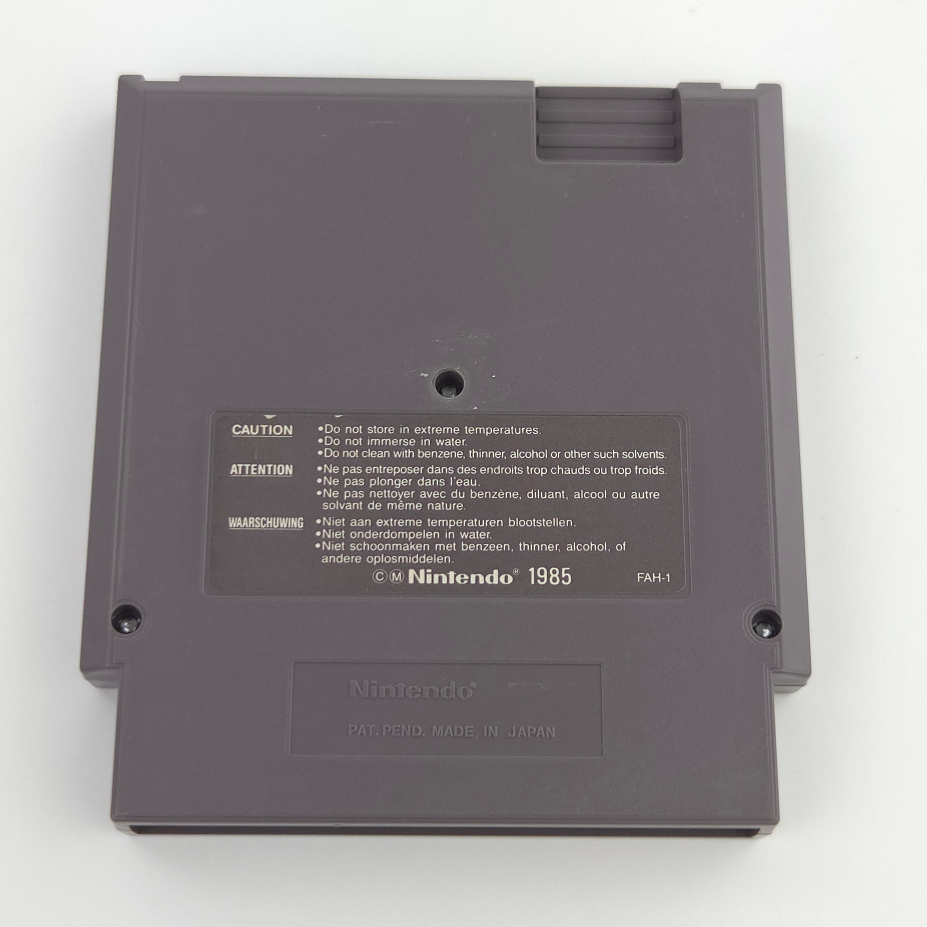 NES Spiel Parodius Modul Schutzhülle PAL B FRA PALCOM