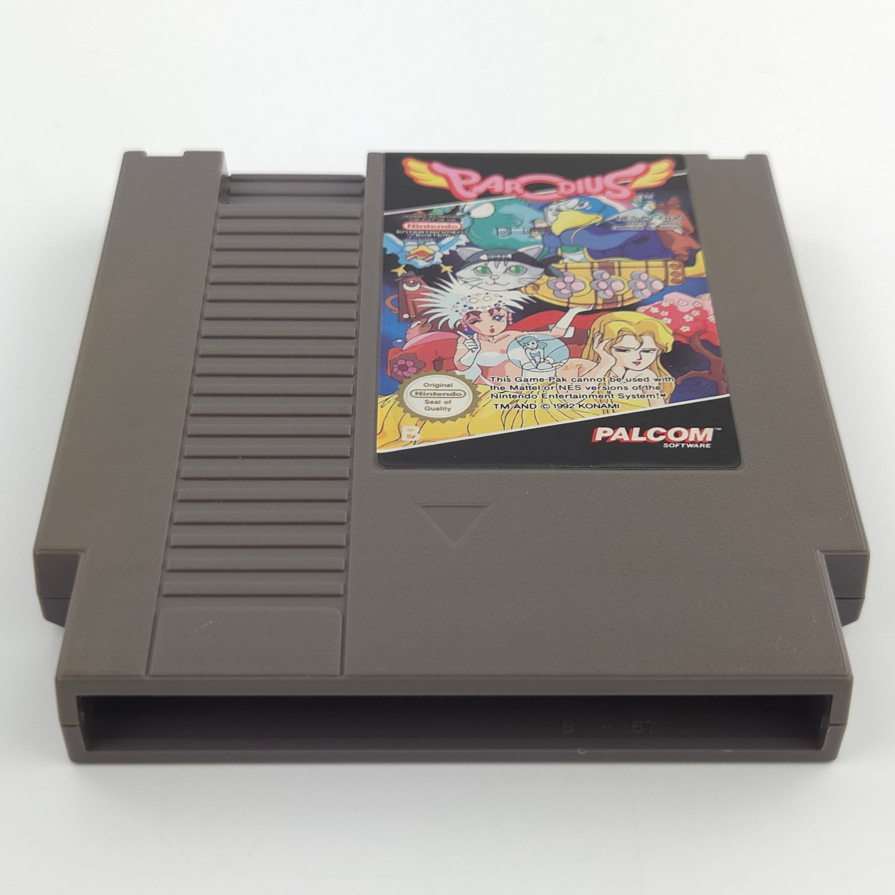 NES Spiel Parodius Modul Schutzhülle PAL B FRA PALCOM
