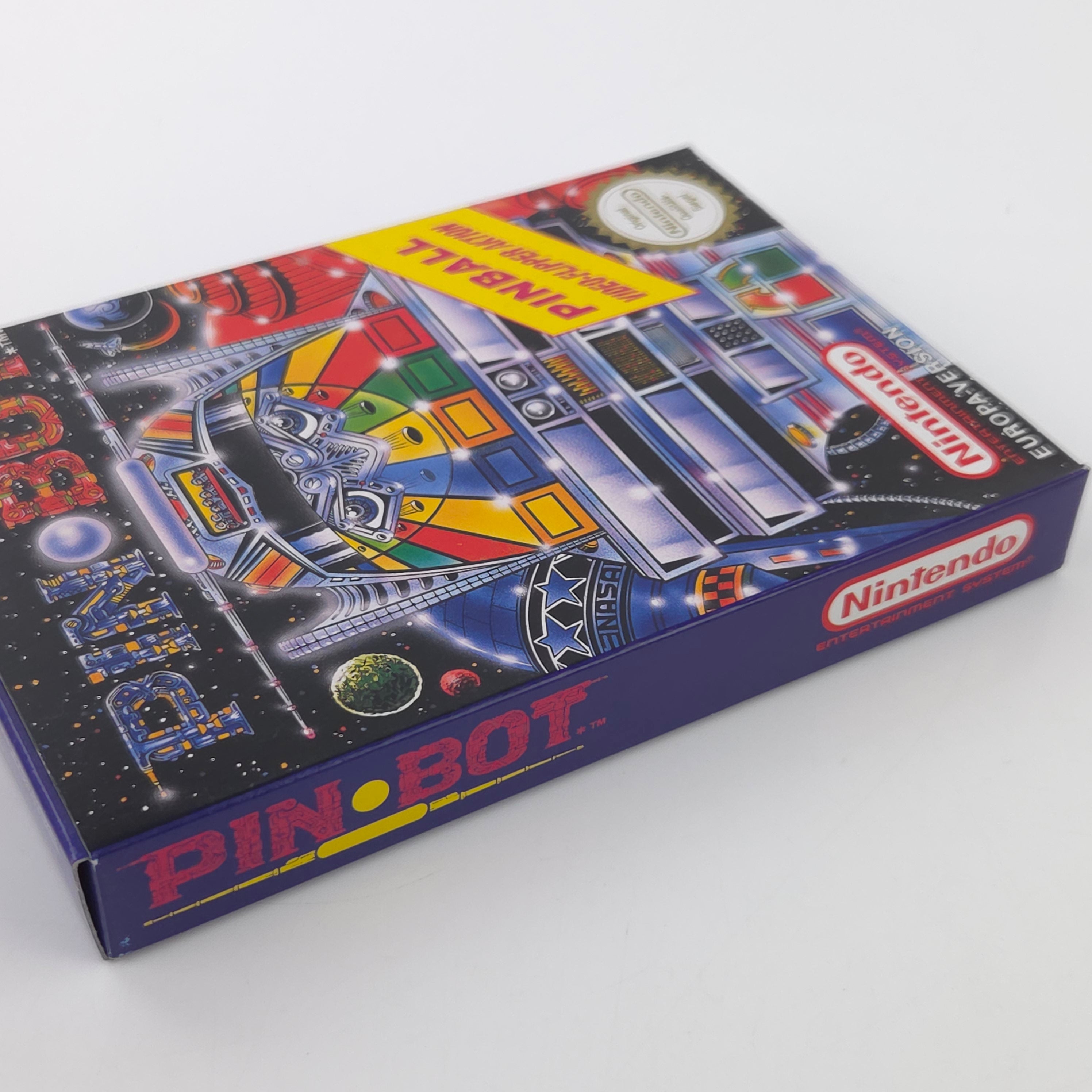 Nintendo NES Spiel – Pin Bot (OVP CIB PAL-B)