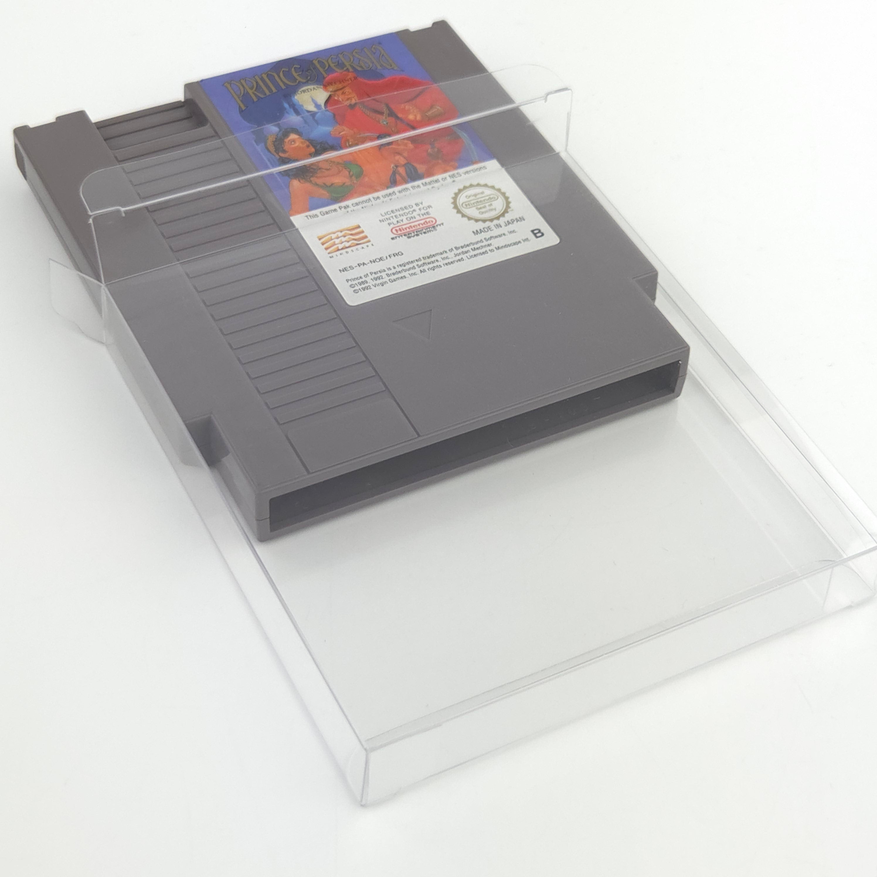 Nintendo NES Spiel Prince of Persia Modul Schutzhülle