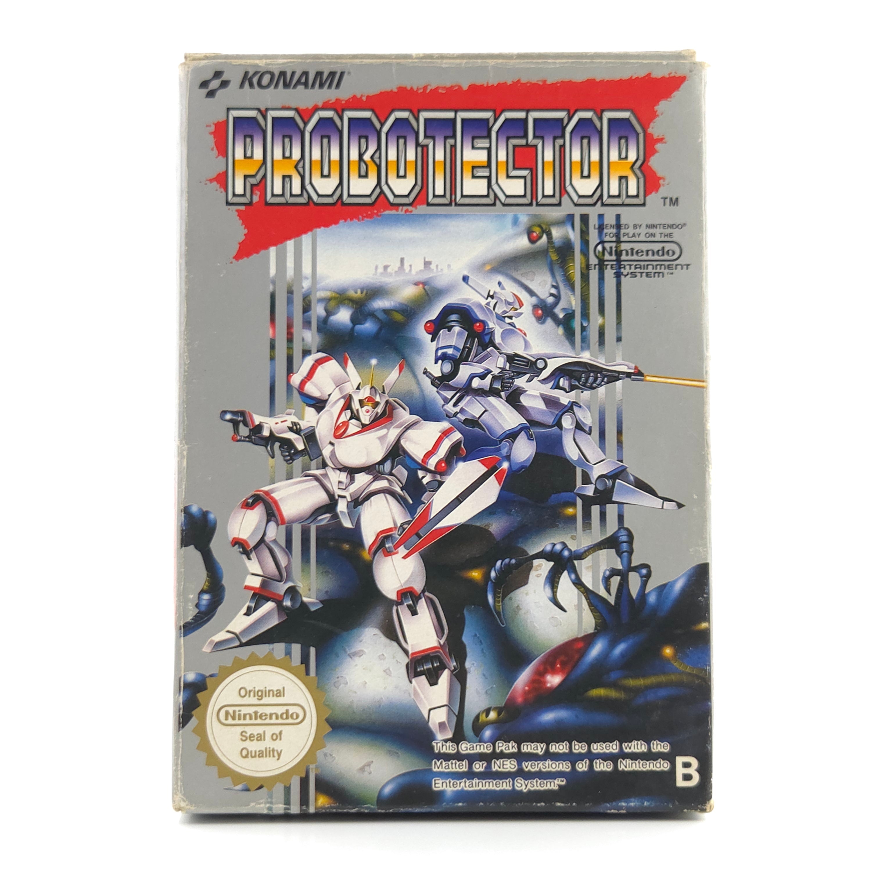 NES Spiel Probotector Modul OVP PAL NOE Akzeptabel