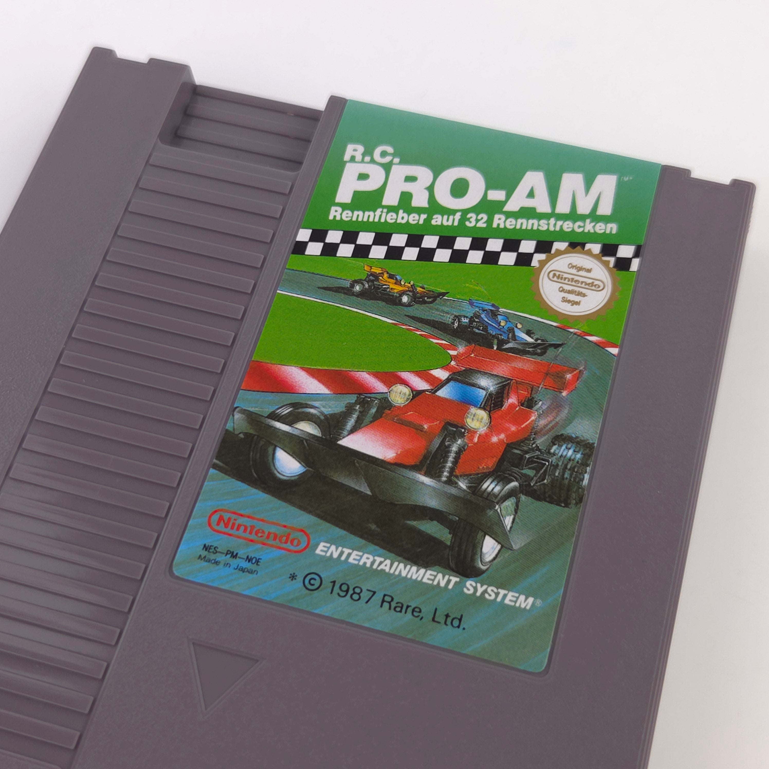 NES Spiel R.C. PRO-AM Modul Schuber PAL-B NOE