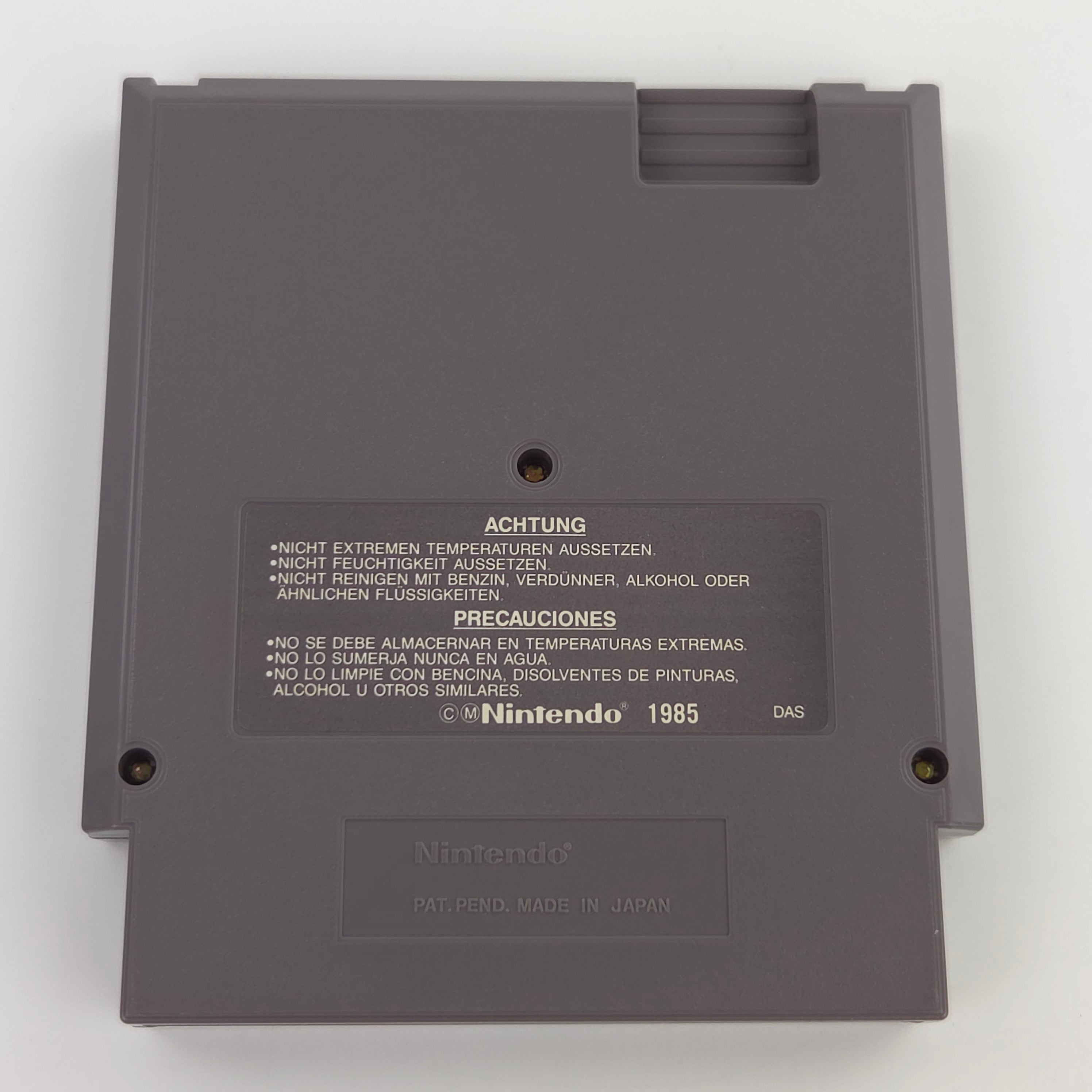 Nintendo NES Spiel Rackets Rivals Modul Schuber PAL NOE