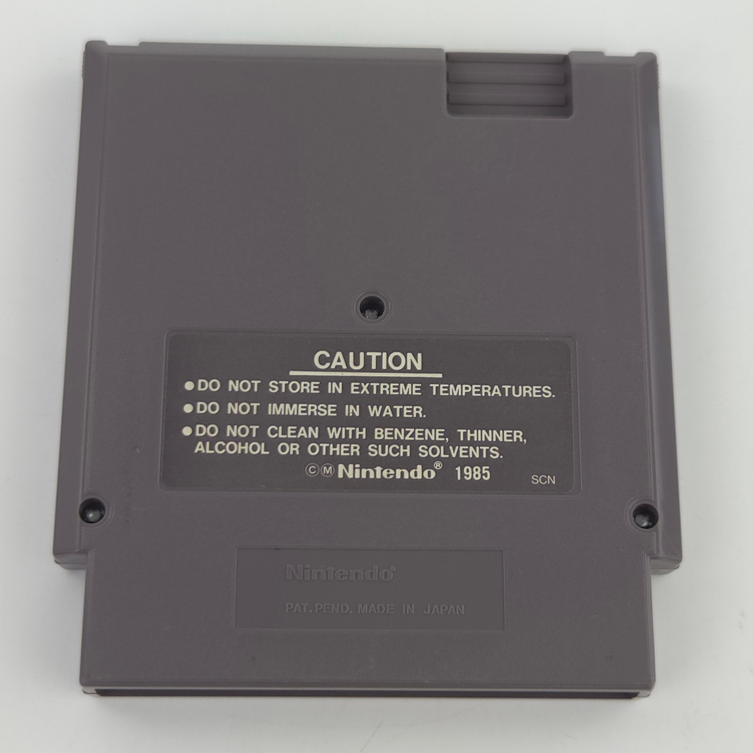 NES Spiel Rad Racer Modul und Schuber PAL B GPS