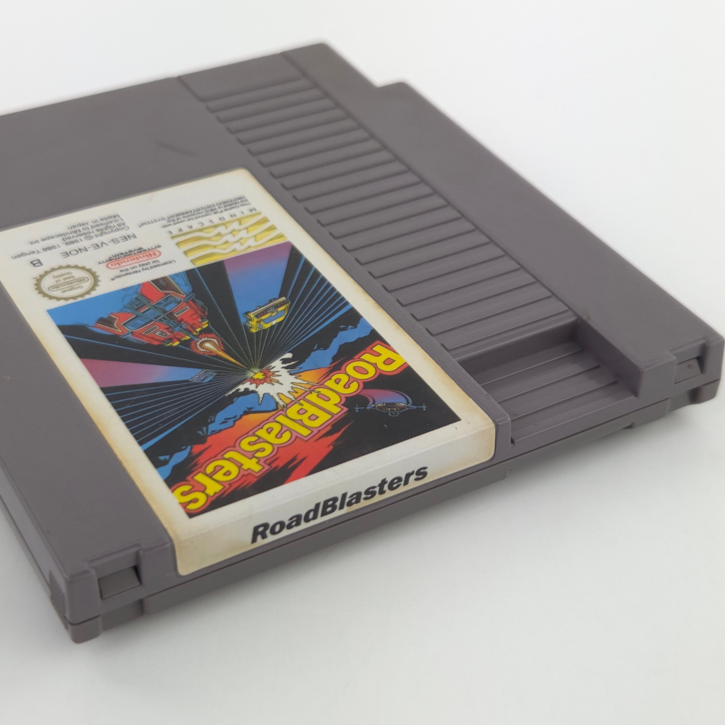 NES Spiel RoadBlasters Modul Schutzhülle PAL NOE