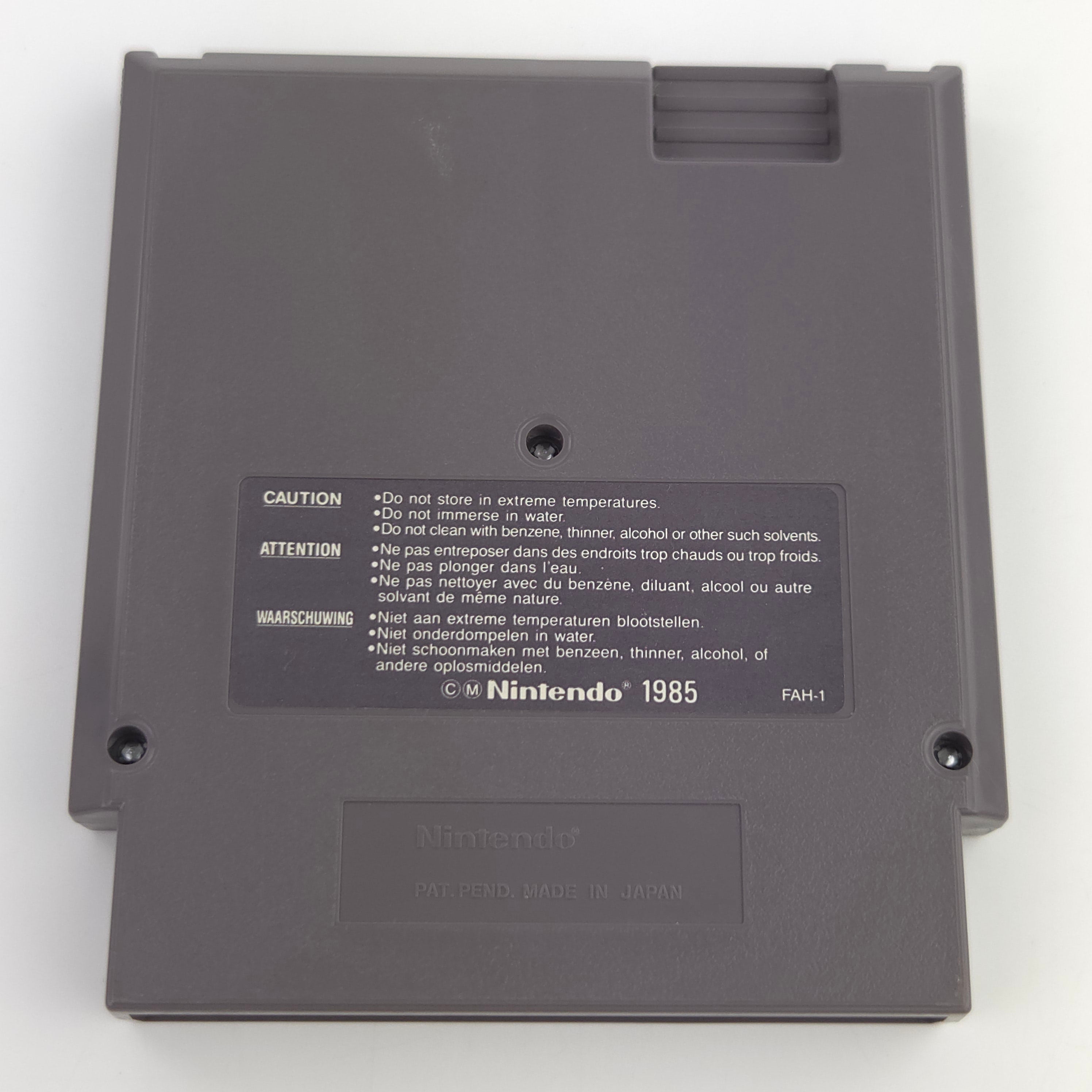 Nintendo NES Spiel Robocop Modul Schutzhülle PAL B FRA