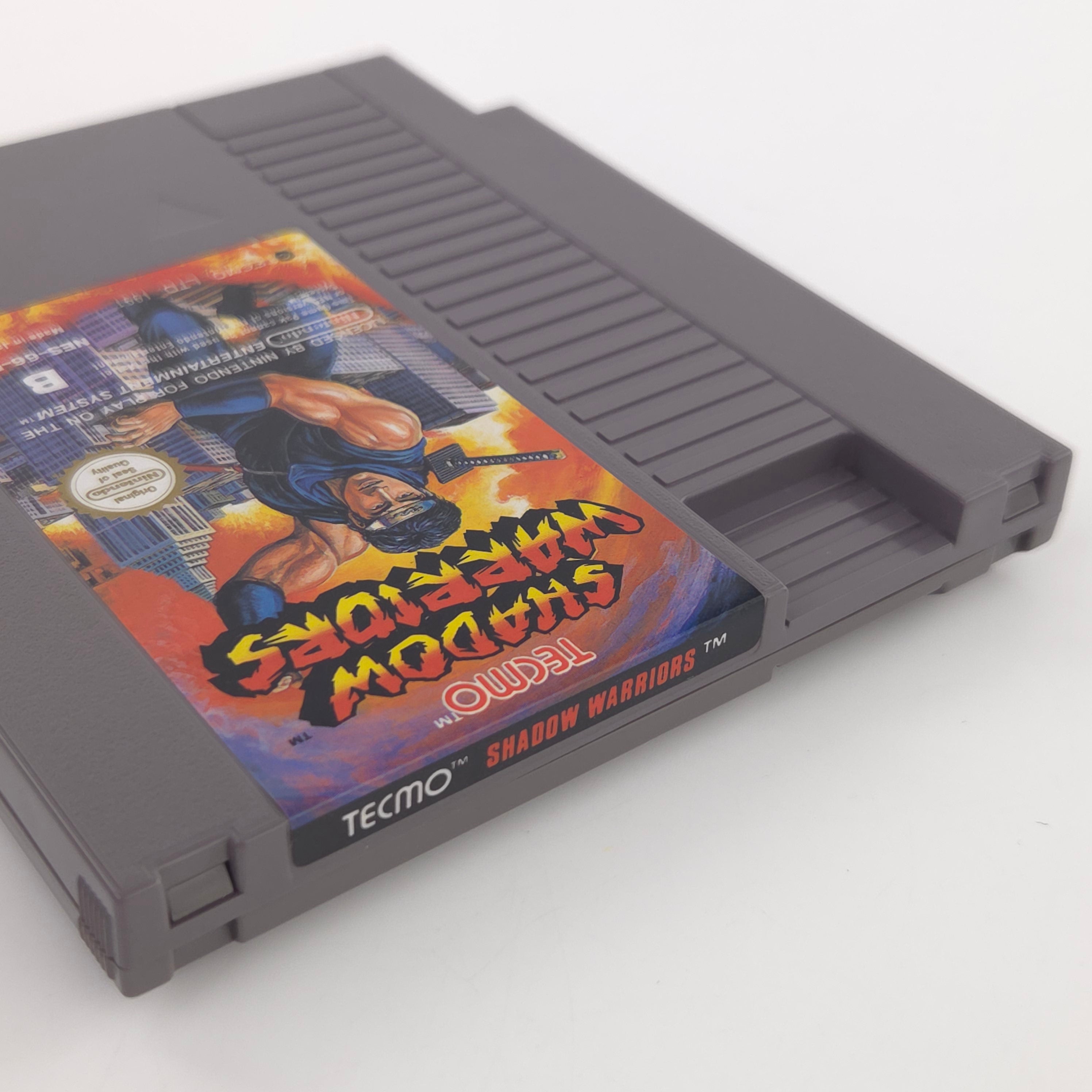 NES Spiel Shadow Warriors Modul Schuber PAL B FRG