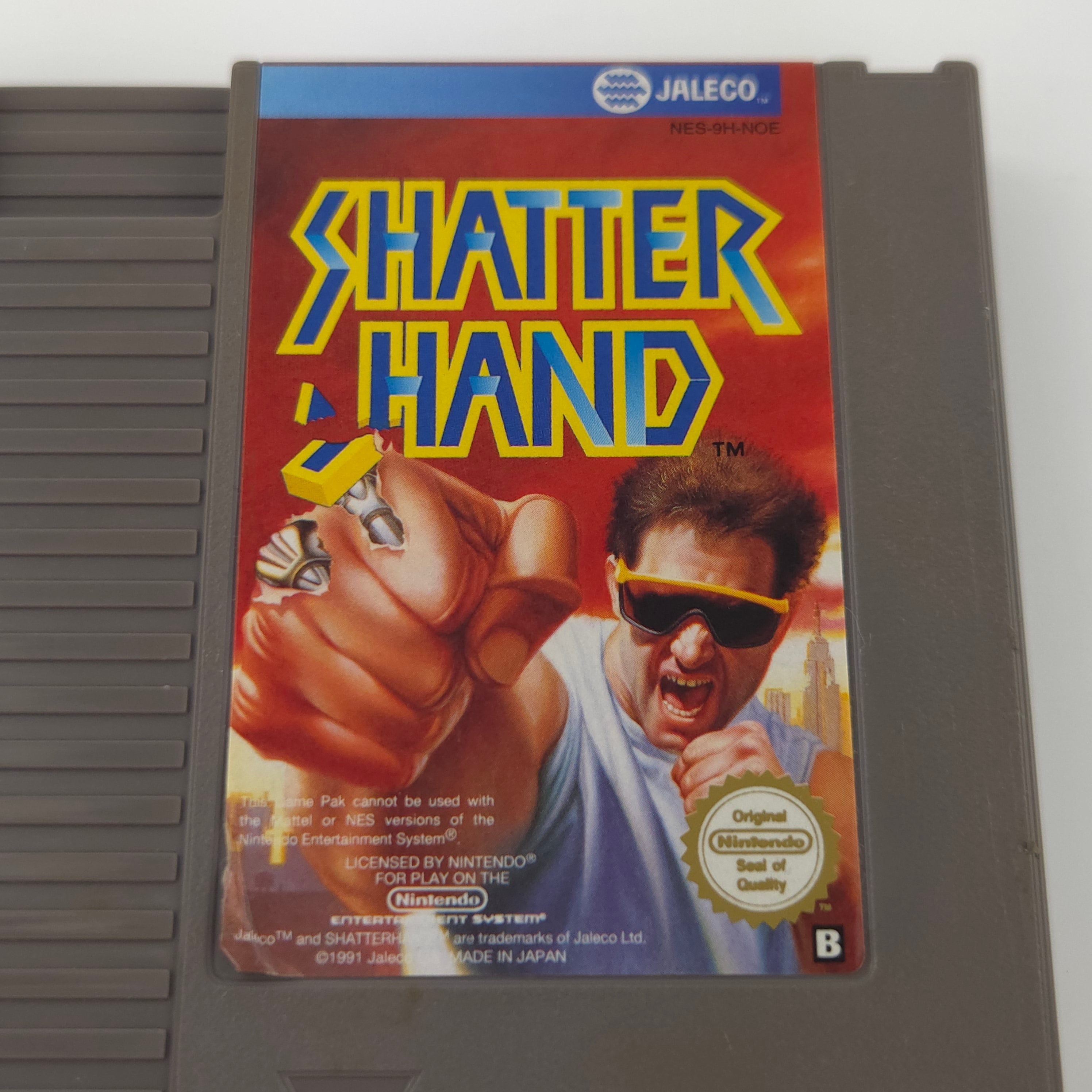 Nintendo NES Spiel – Shatterhand (JALECO PAL NOE)