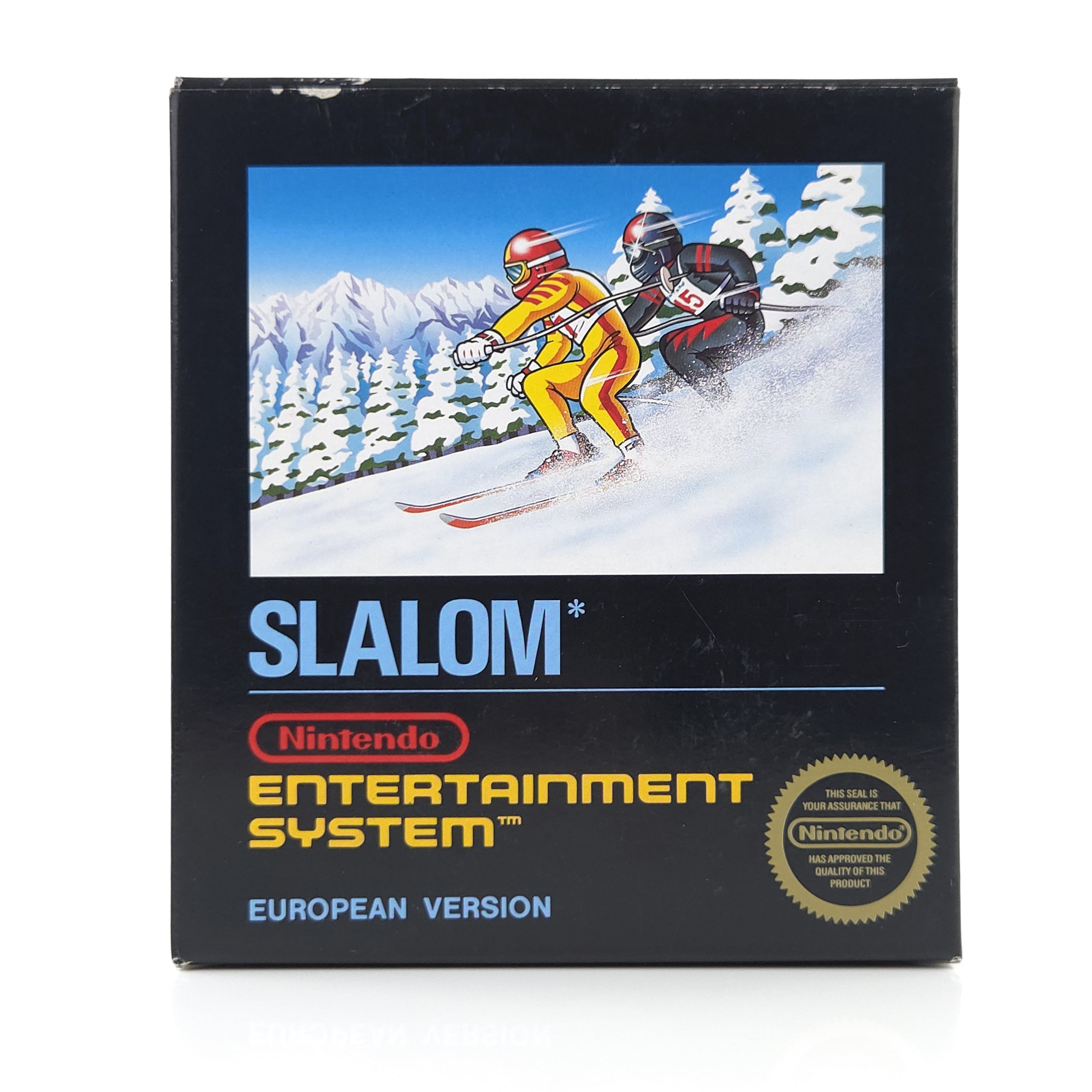 Nintendo NES Spiel – Slalom (OVP PAL)