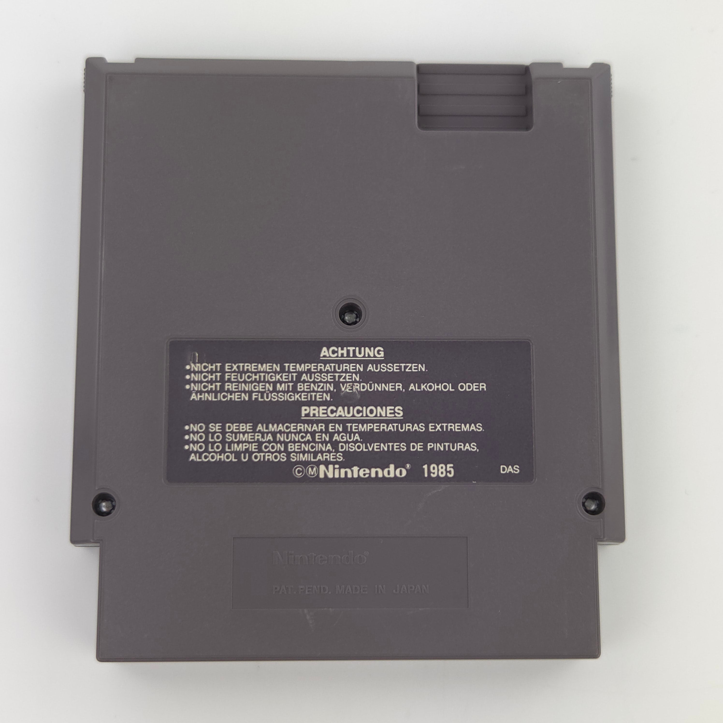 NES Spiel Snake Rattle n Roll Modul Schuber PAL-B NOE