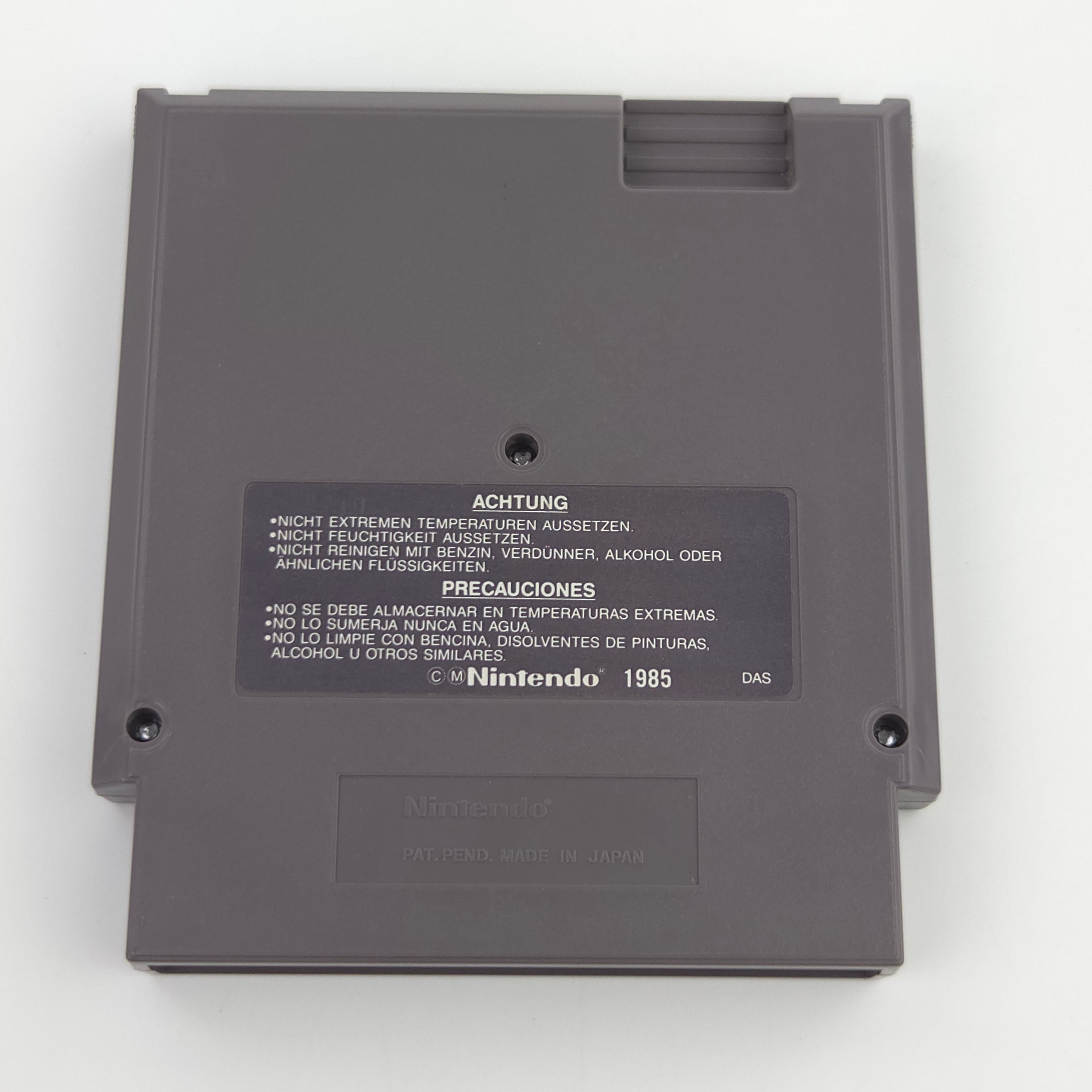 NES Spiel Snake Rattle n Roll Modul Schutzhülle PAL B NOE