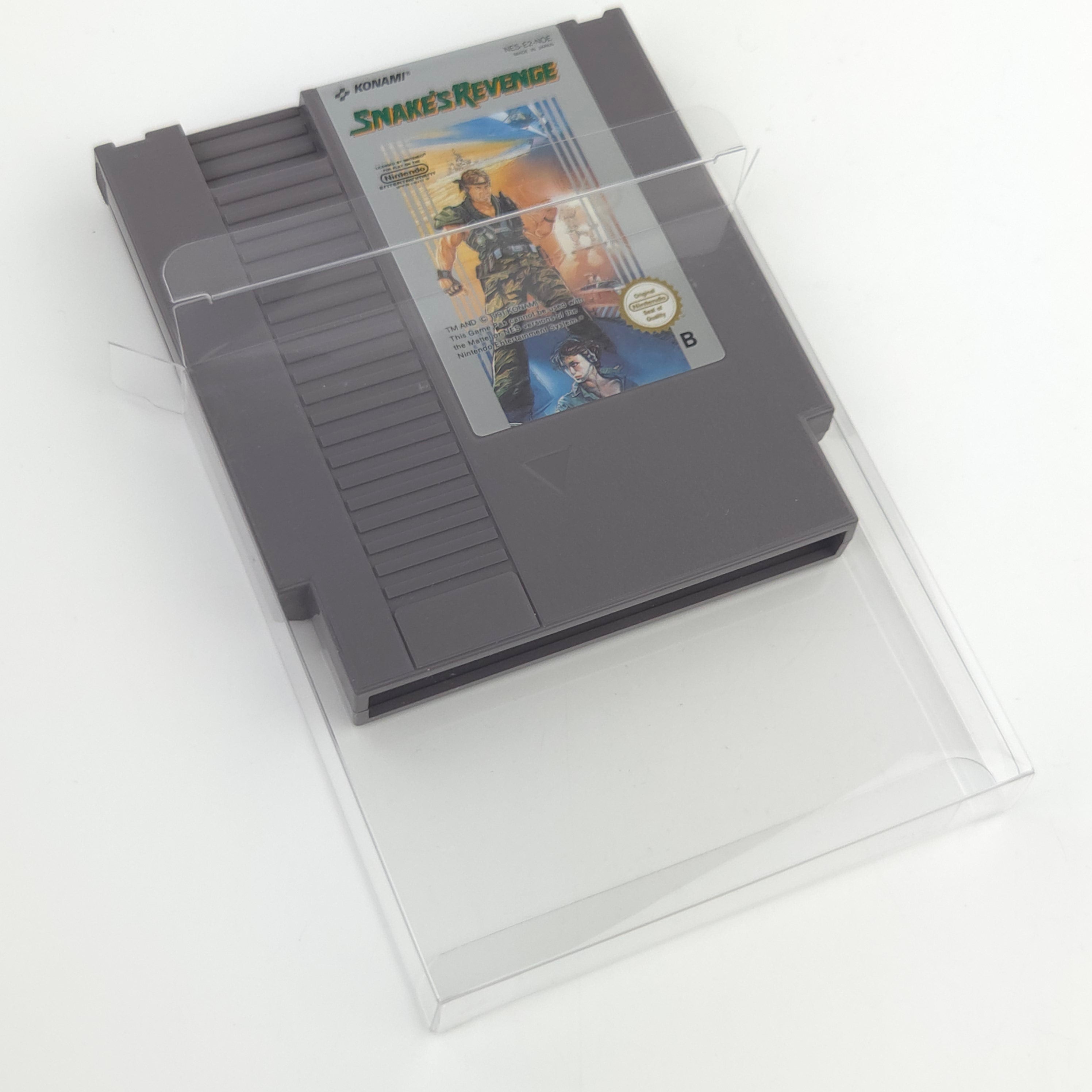 NES Spiel Snake´s Revenge Modul Schutzhülle PAL NOE