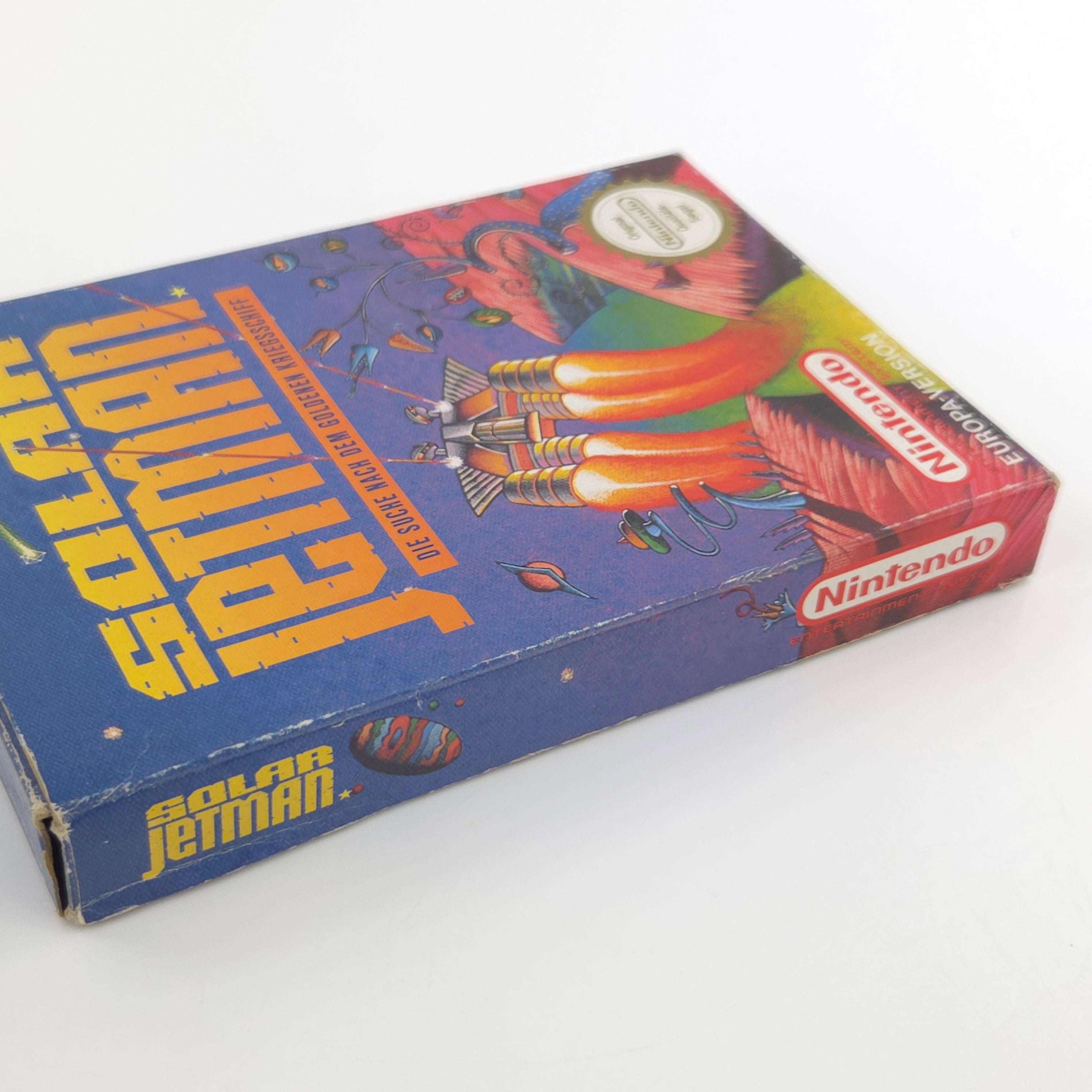 Nintendo NES Spiel: Solar Jetman - OVP Anleitung Modul (PAL-B NOE)