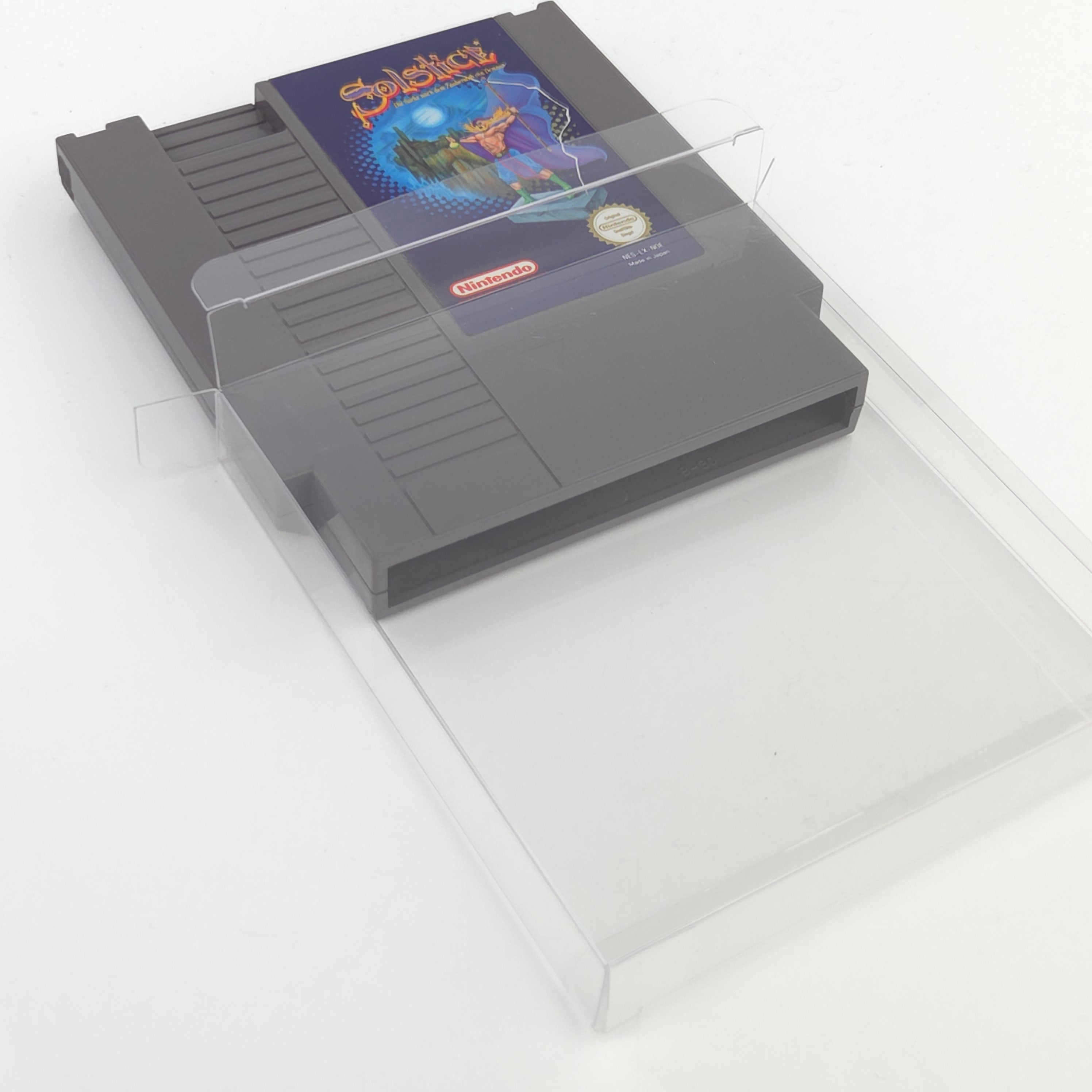 Nintendo NES Spiel Solstice Modul Schutzhülle PAL NOE