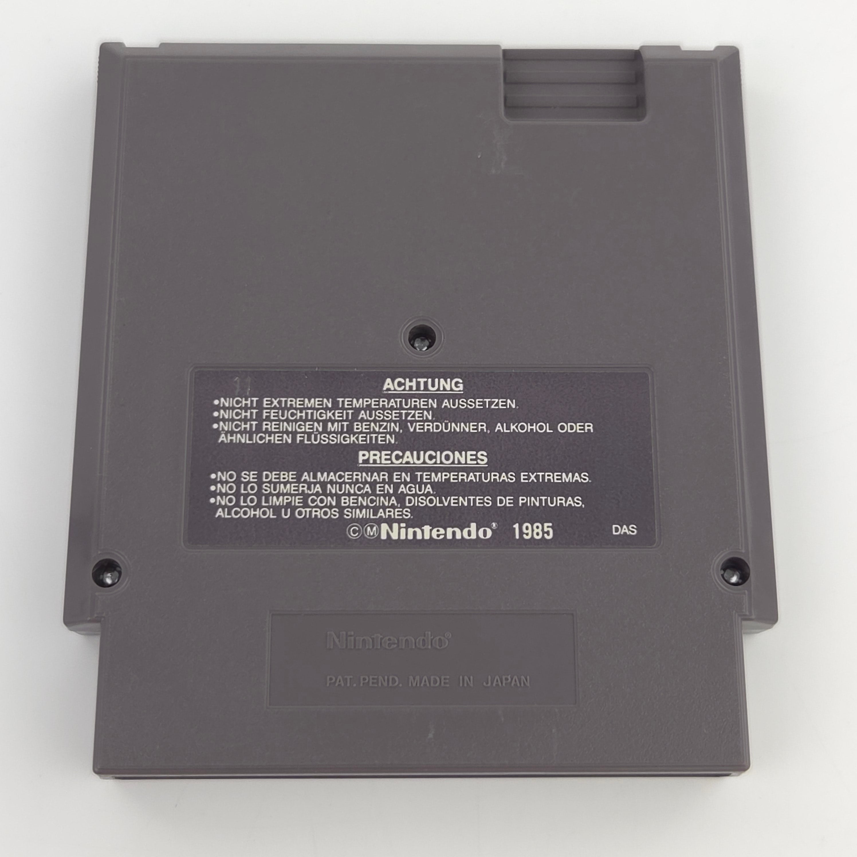 Nintendo NES Spiel Solstice Modul Schutzhülle PAL NOE