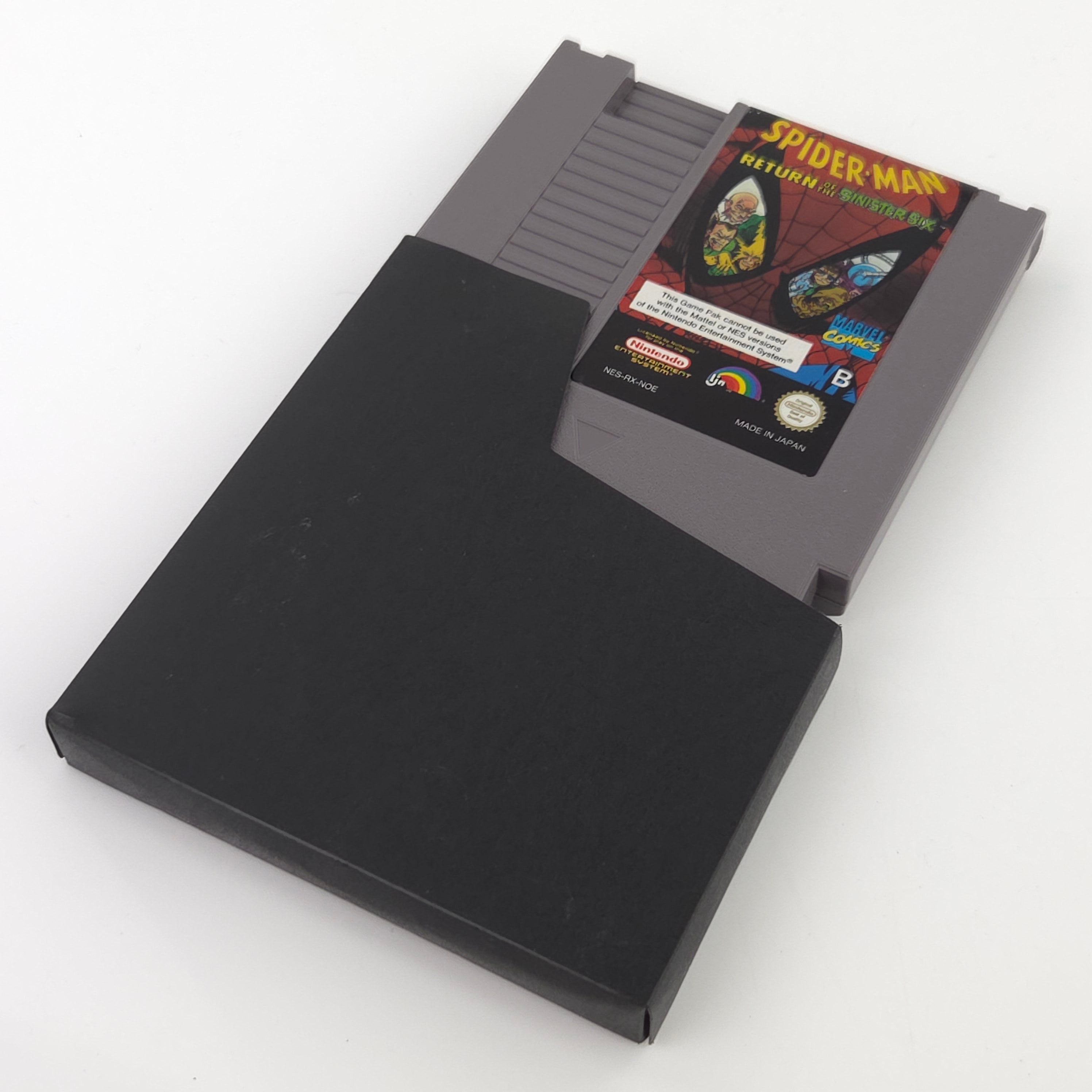 NES Spiel Spider-Man Return of the Sinister Six Modul NOE