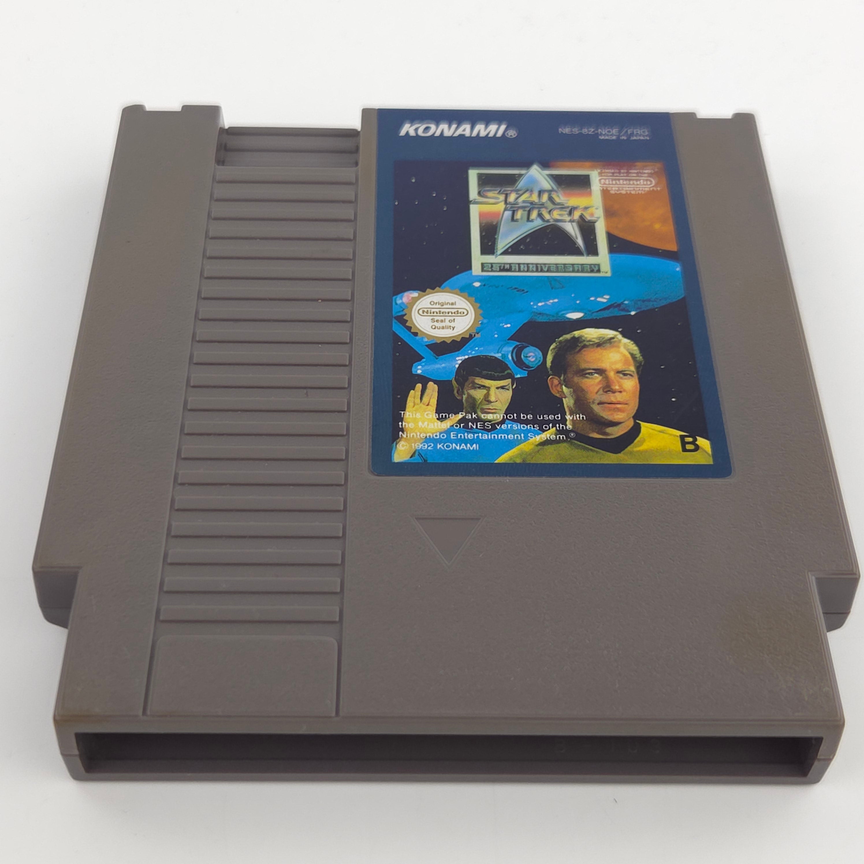 NES Spiel Star Trek Modul Schutzhülle PAL B NOE FRG