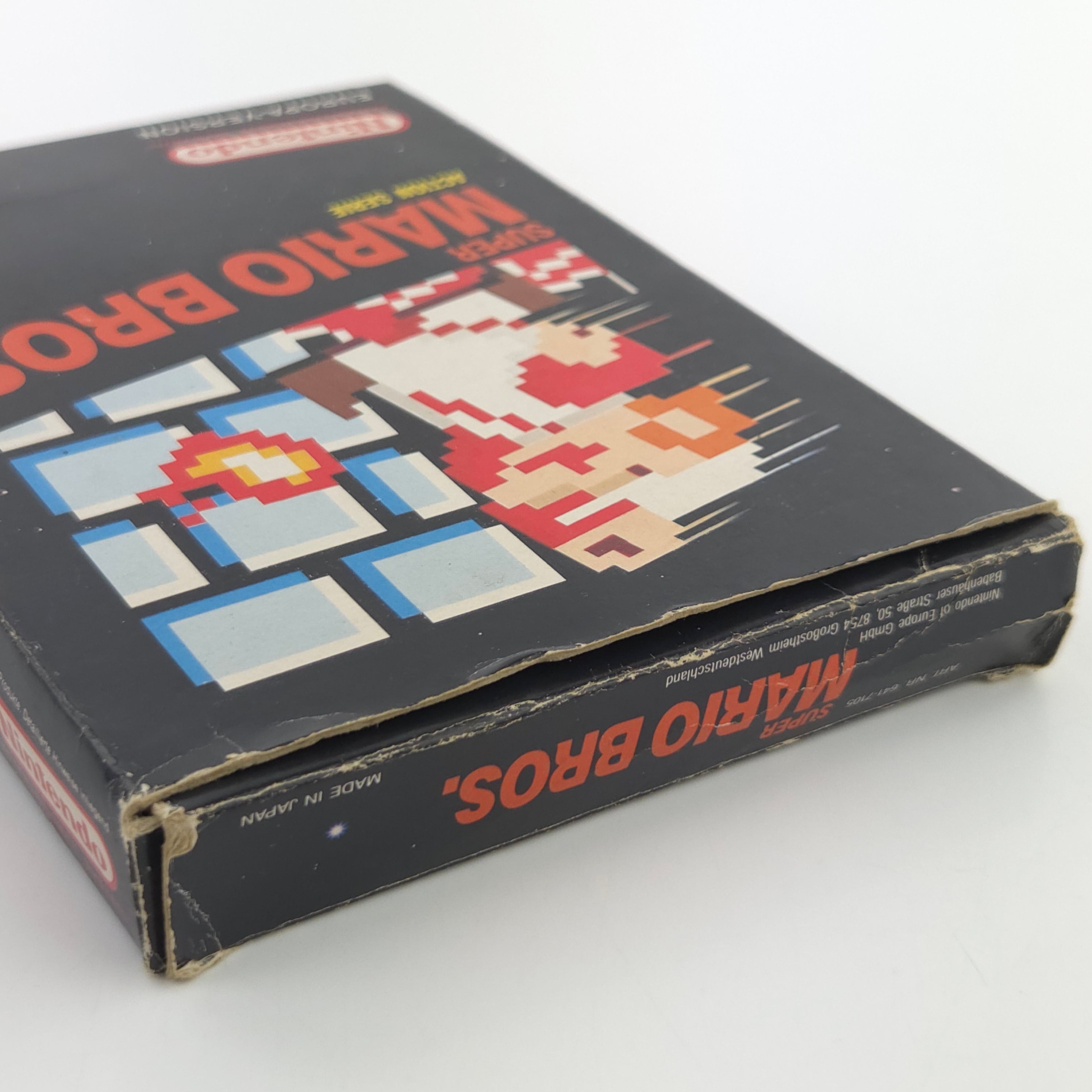 Nintendo NES Spiel Super Mario Bros. OVP Anleitung NOE