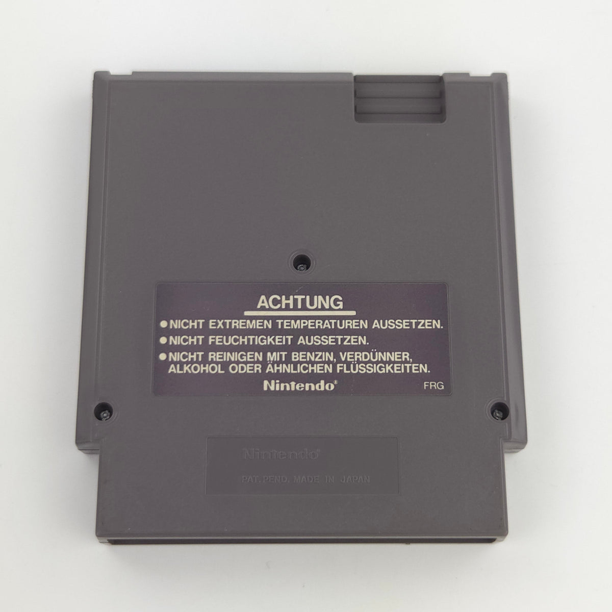 Nintendo NES Spiel Super Mario Bros Modul PAL