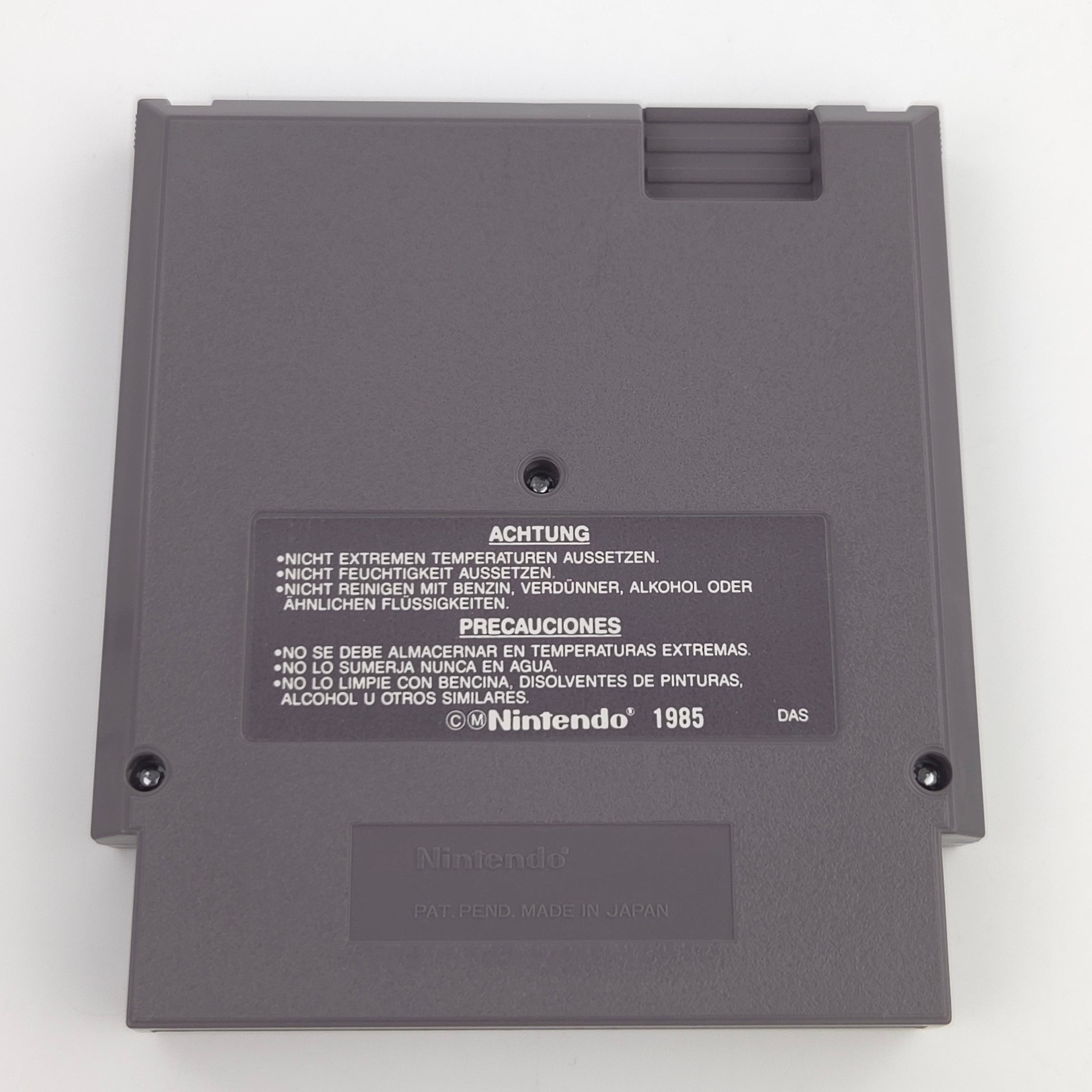 Nintendo NES Spiel Super Spike V´Ball Modul Schutzhülle