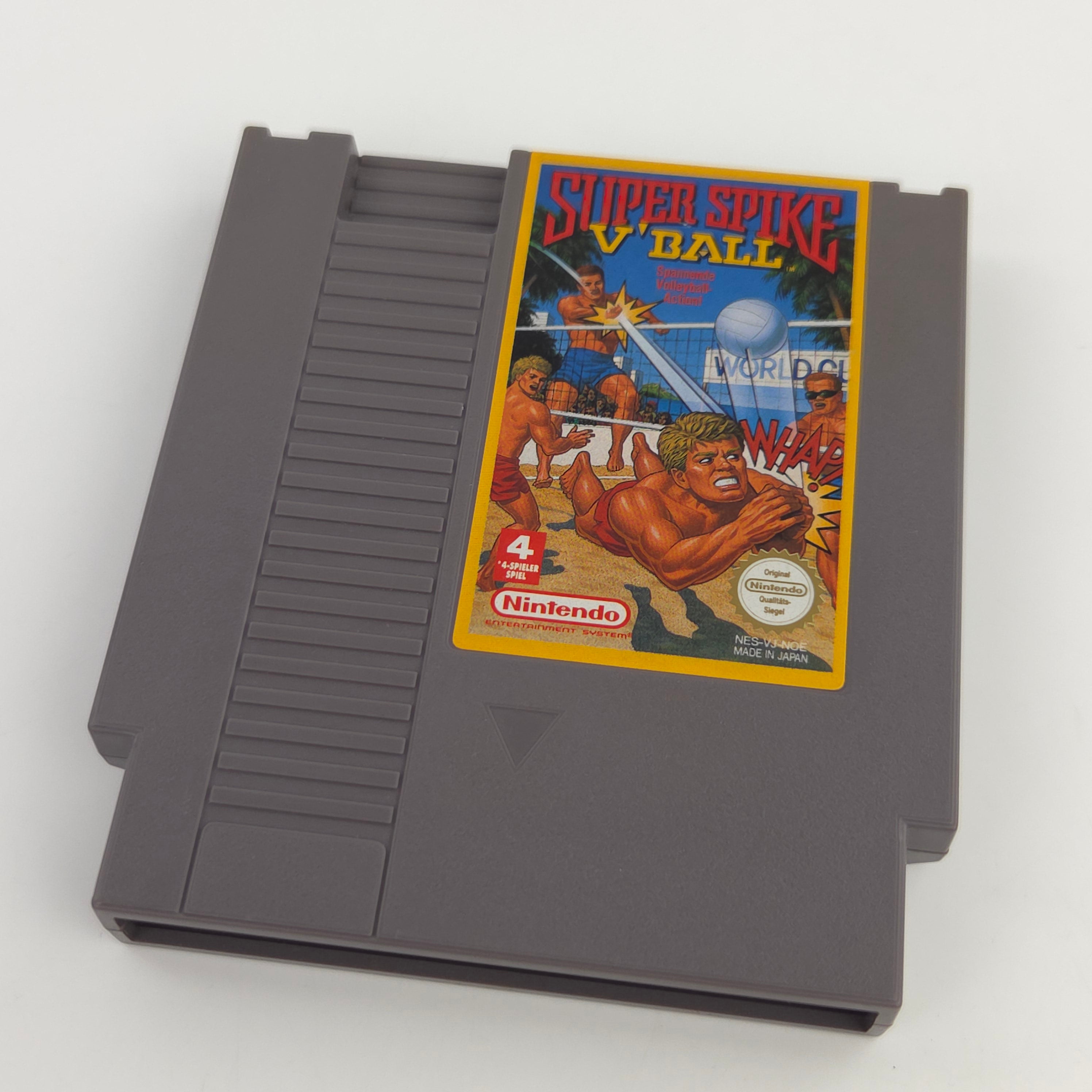 NES Spiel Super Spike V´Ball OVP Volleyball PAL-B NOE