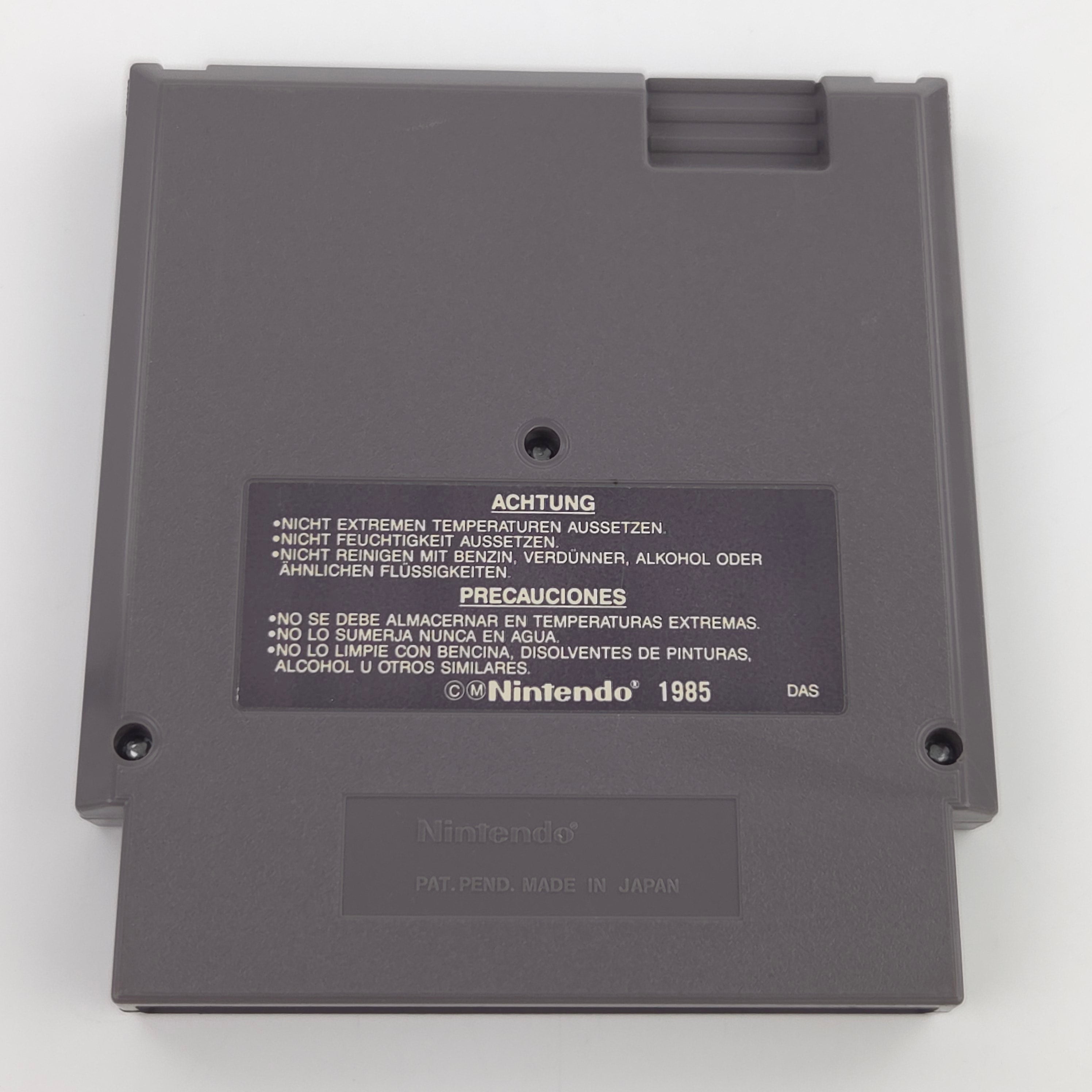 Nintendo NES Spiel TMHT Turtles Modul Schutzhülle PAL B