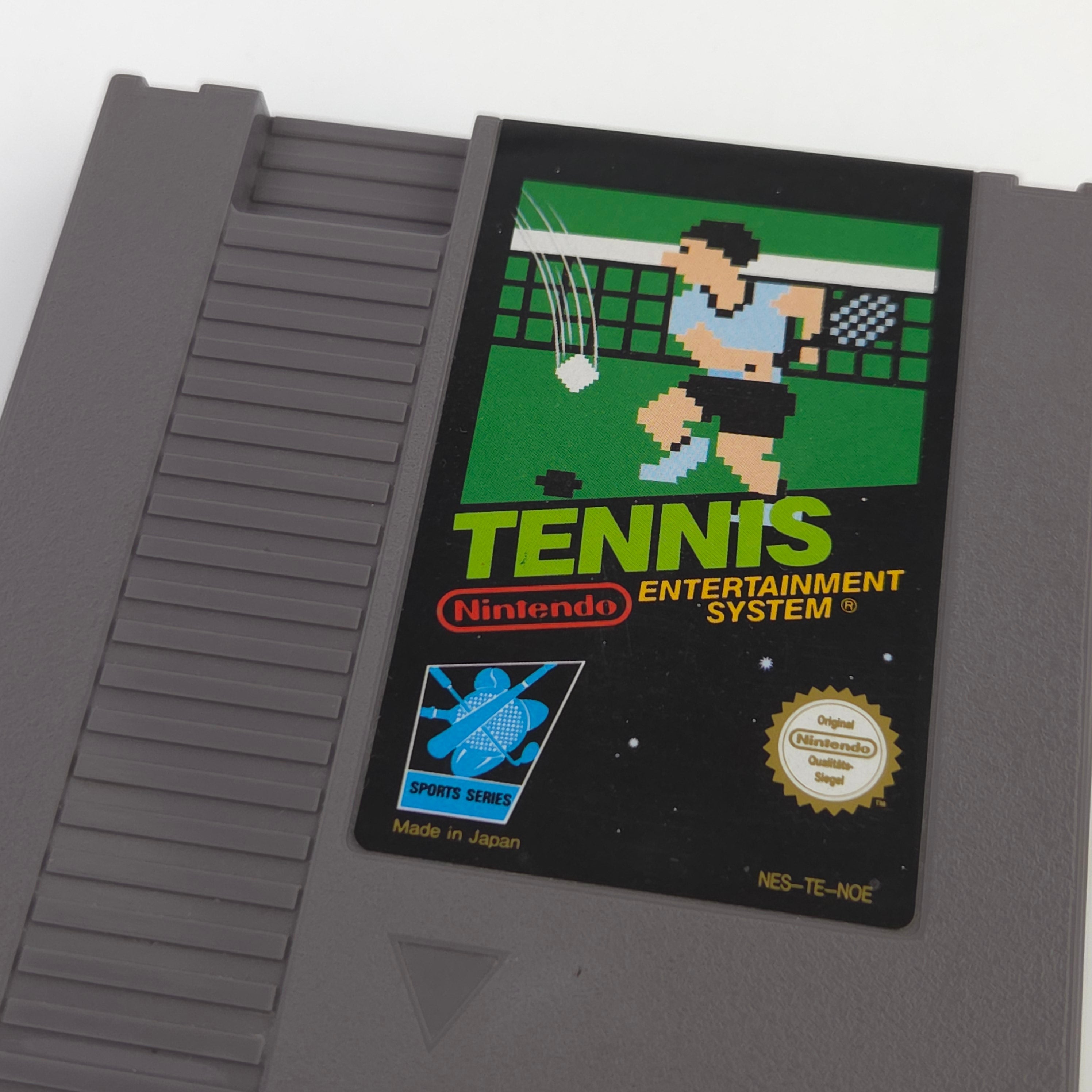 Nintendo NES Spiel Tennis Modul inkl Schutzhülle PAL NOE