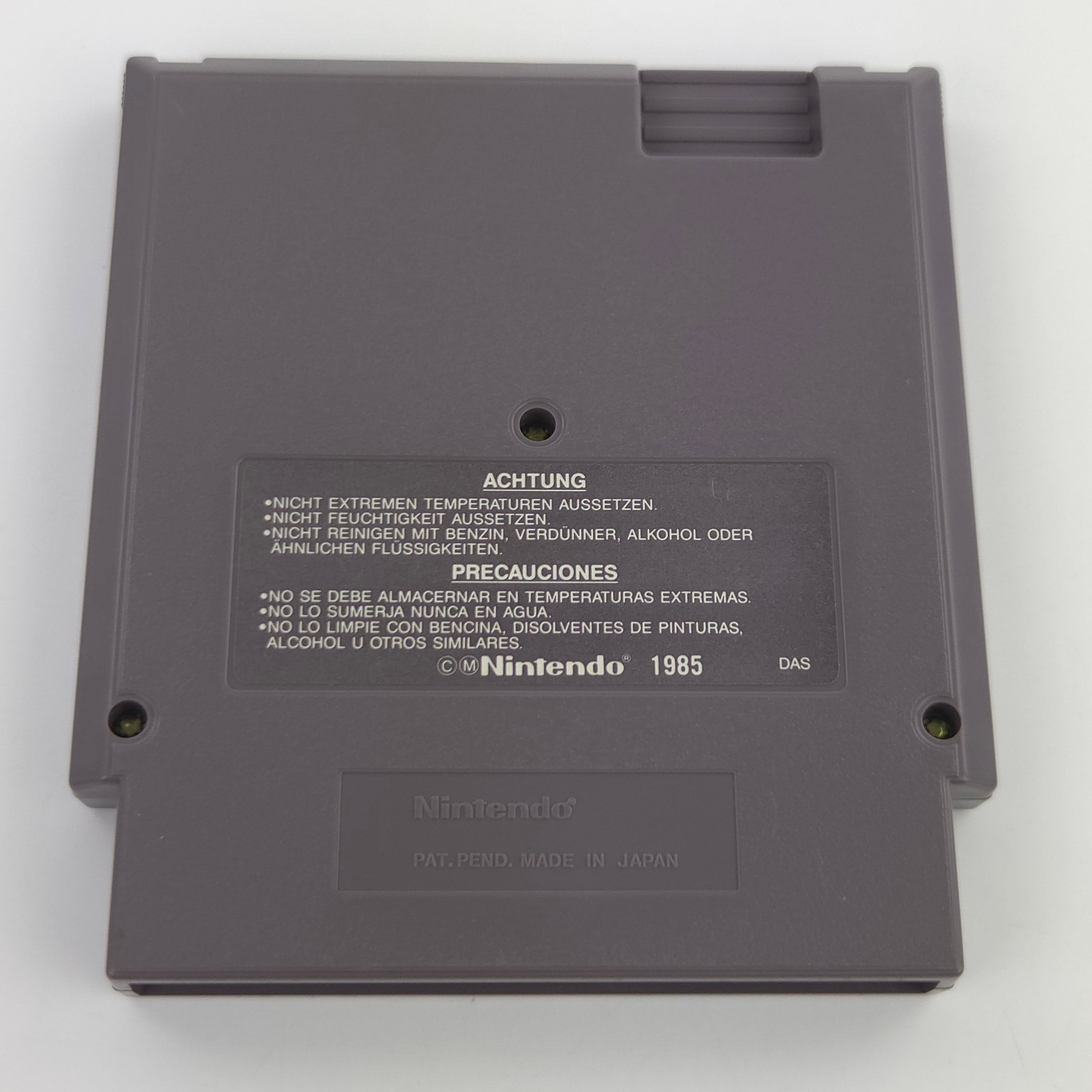 Nintendo NES Spiel Tetris 2 Modul Schutzhülle PAL NOE
