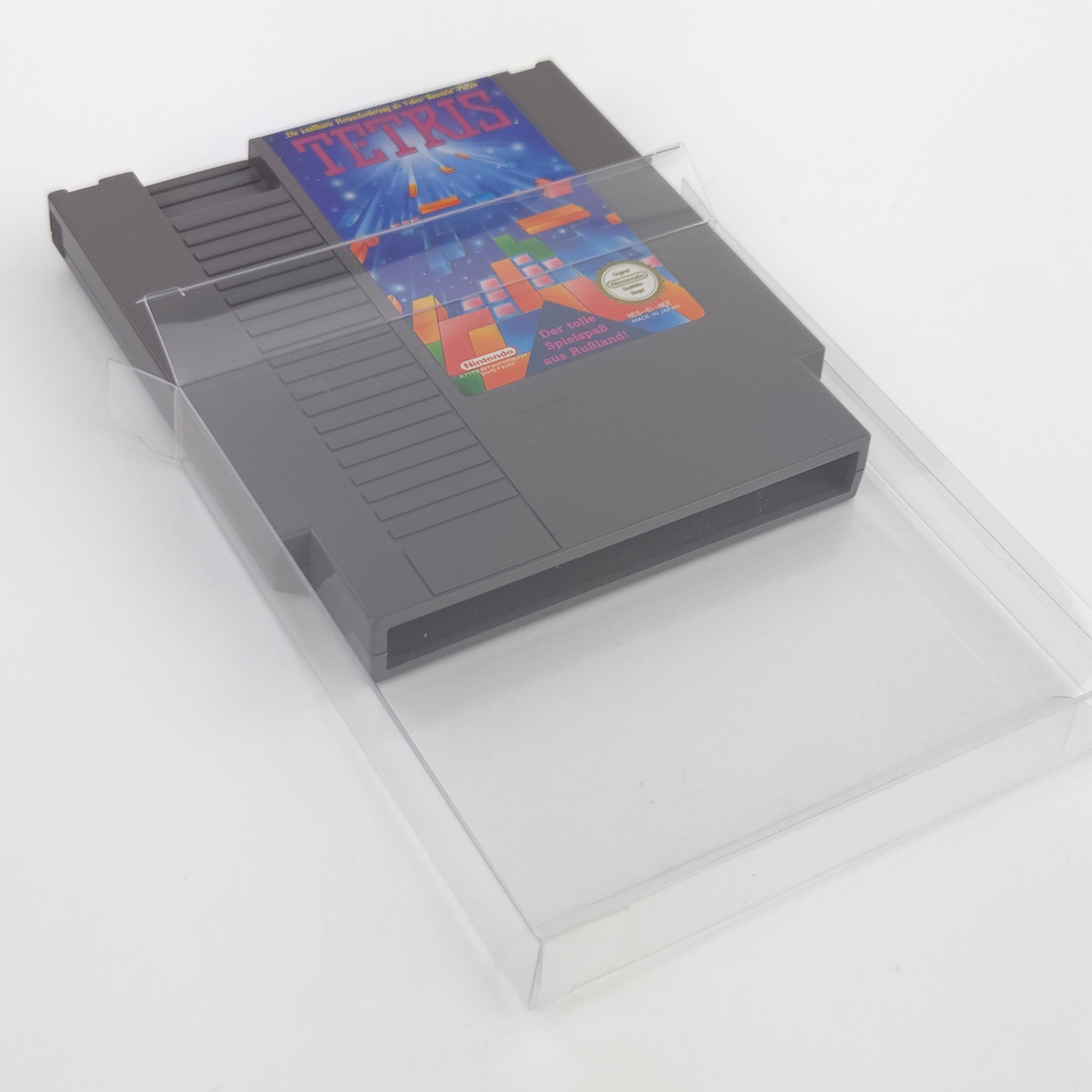 NES Spiel Tetris Modul Schutzhülle PAL NOE Klassiker