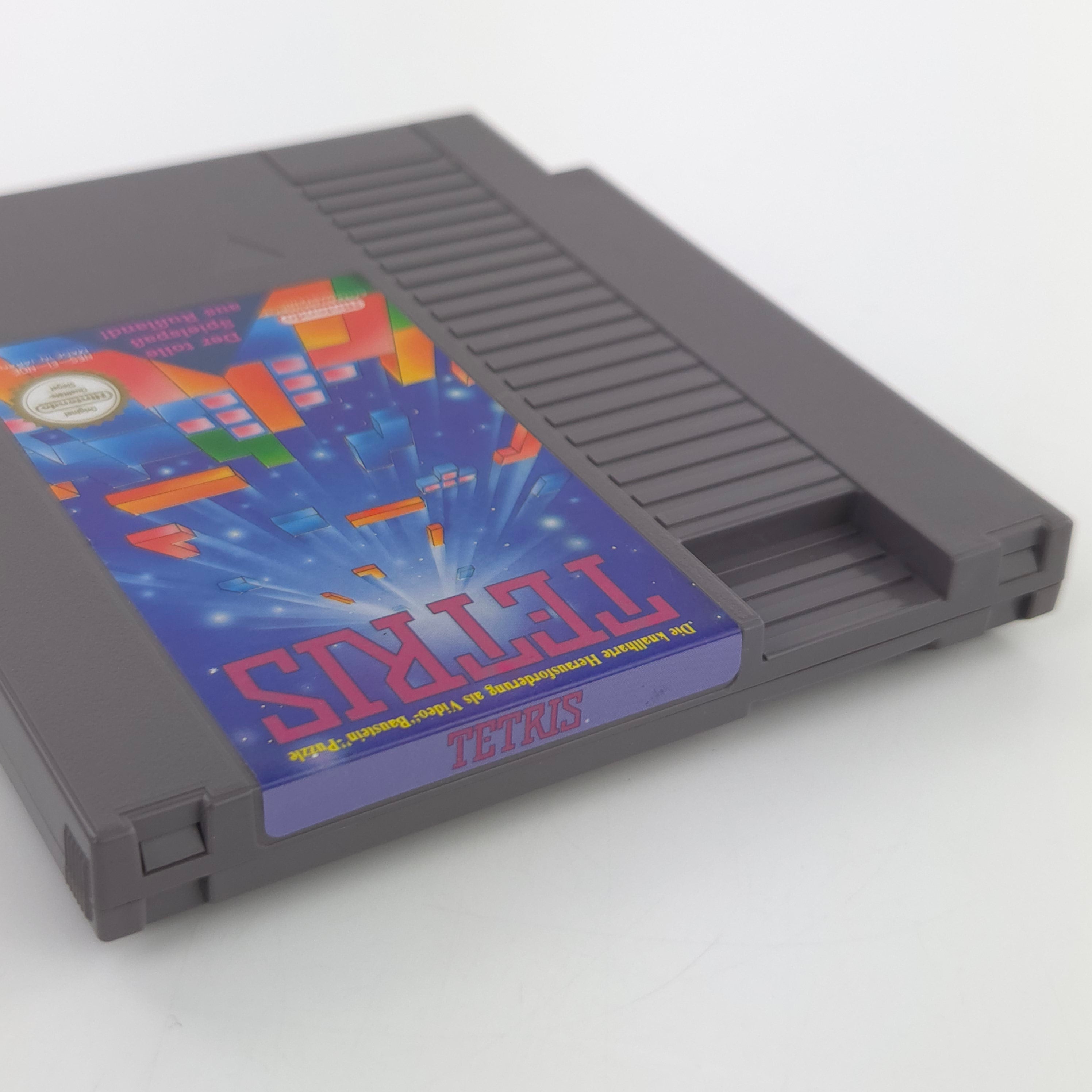 NES Spiel Tetris Modul Schutzhülle PAL NOE Klassiker
