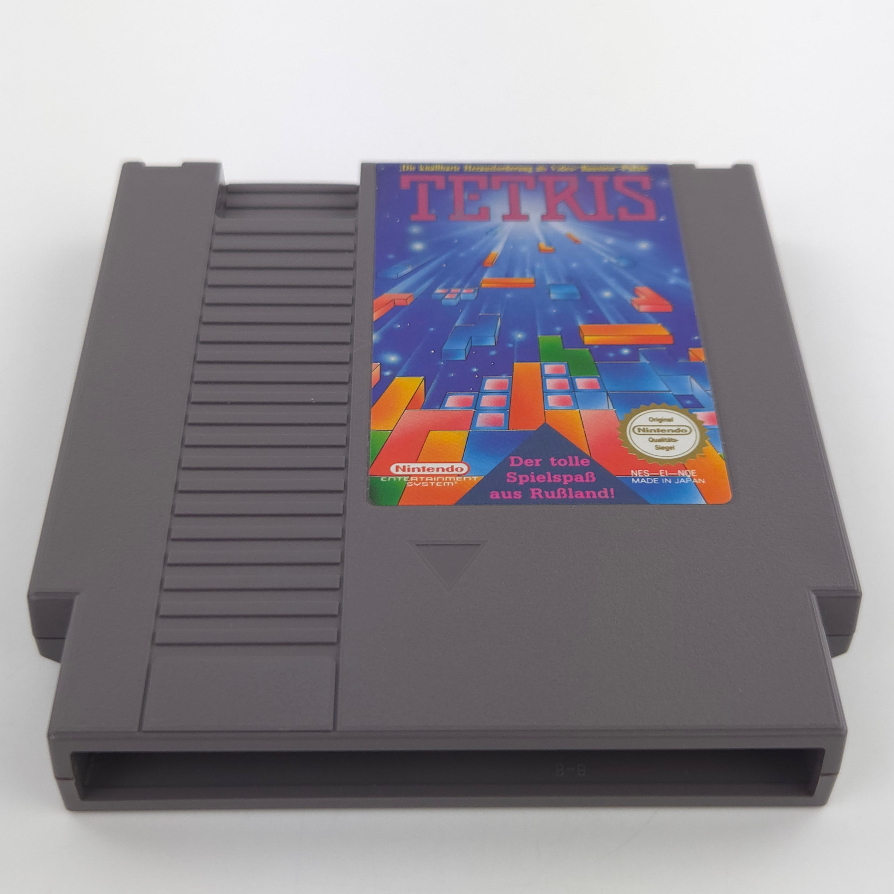 NES Spiel Tetris Modul Schutzhülle PAL NOE Klassiker