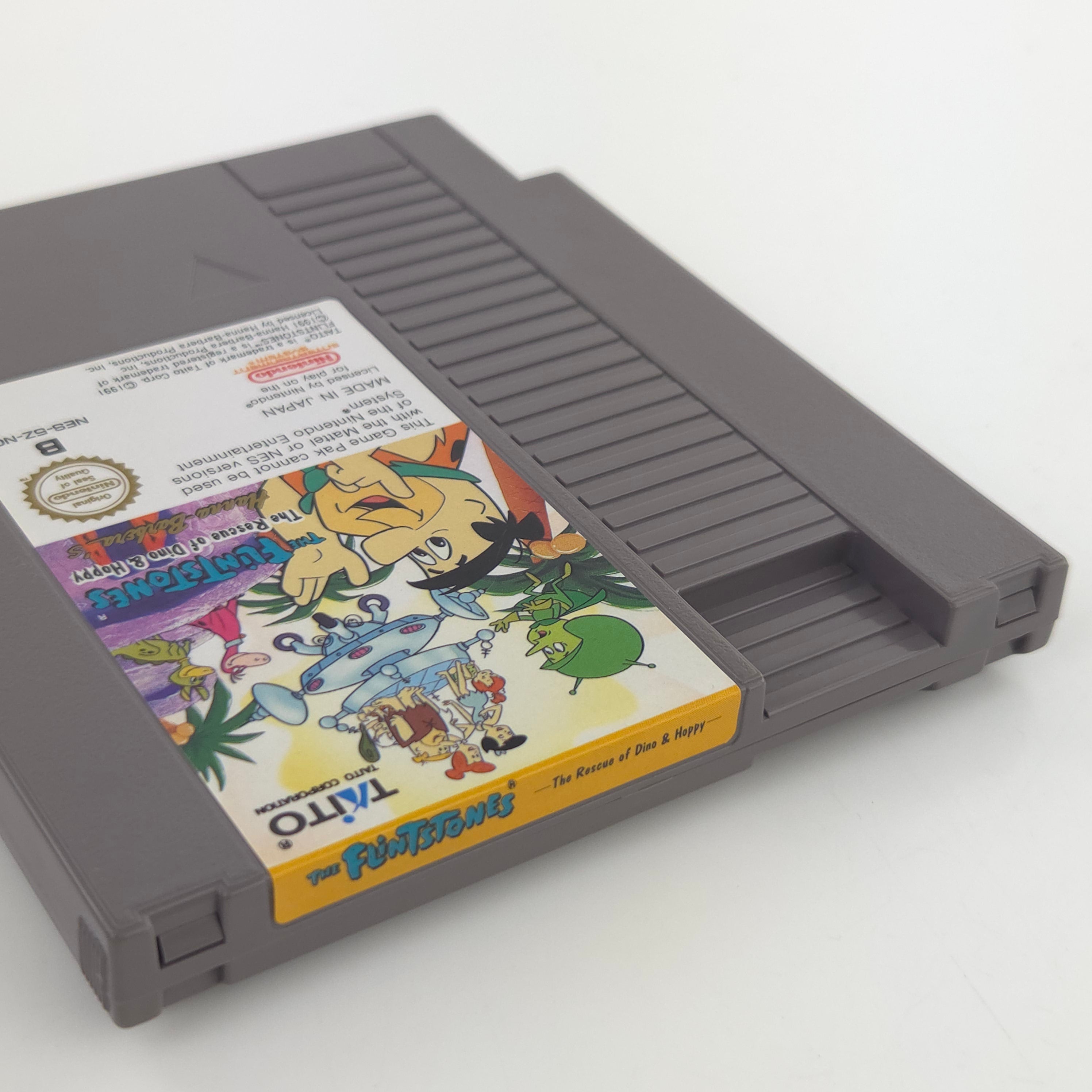 NES Spiel The Flintstones Rescue of Dino Hoppy NOE PAL