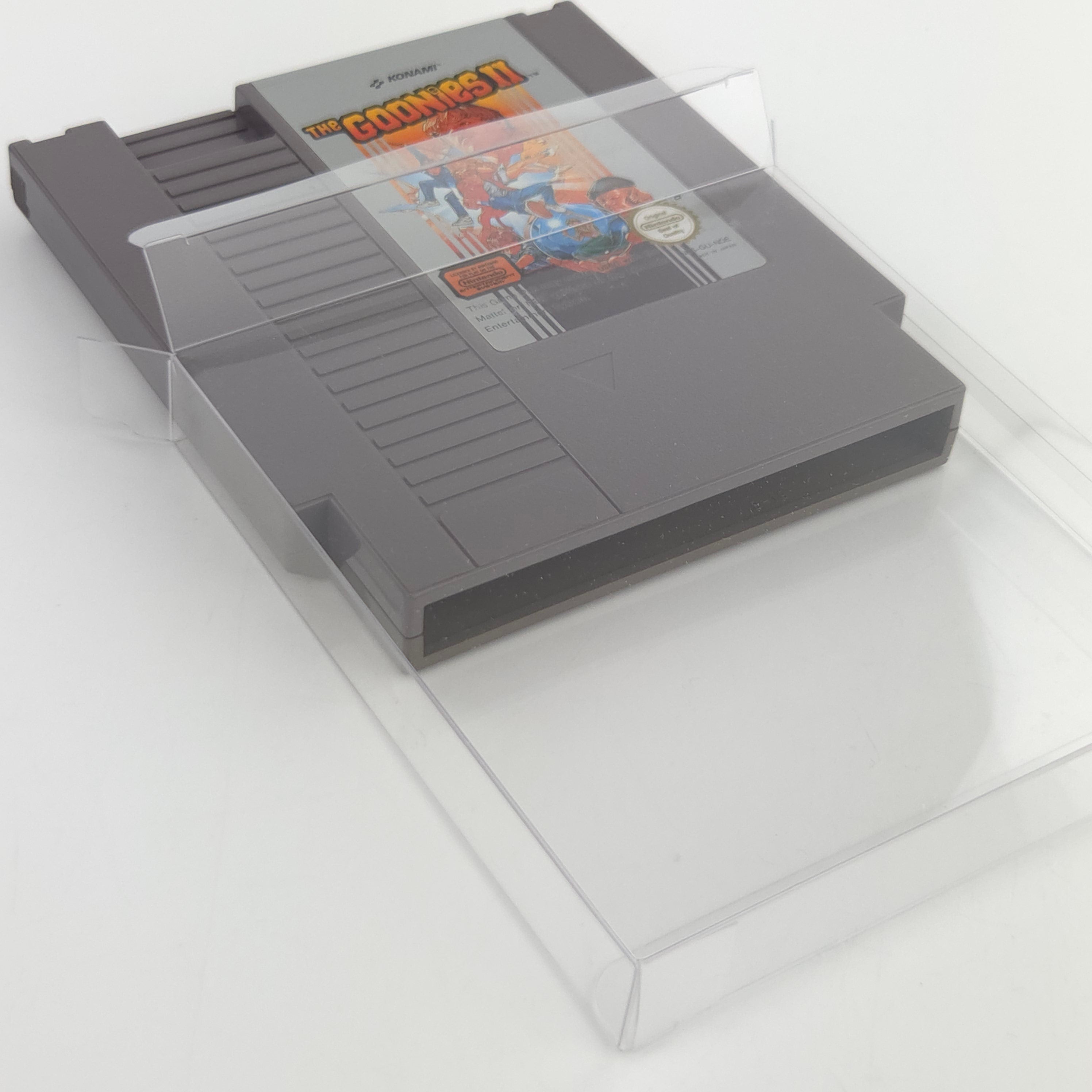 NES Spiel The Goonies II Modul Schutzhülle Konami NOE