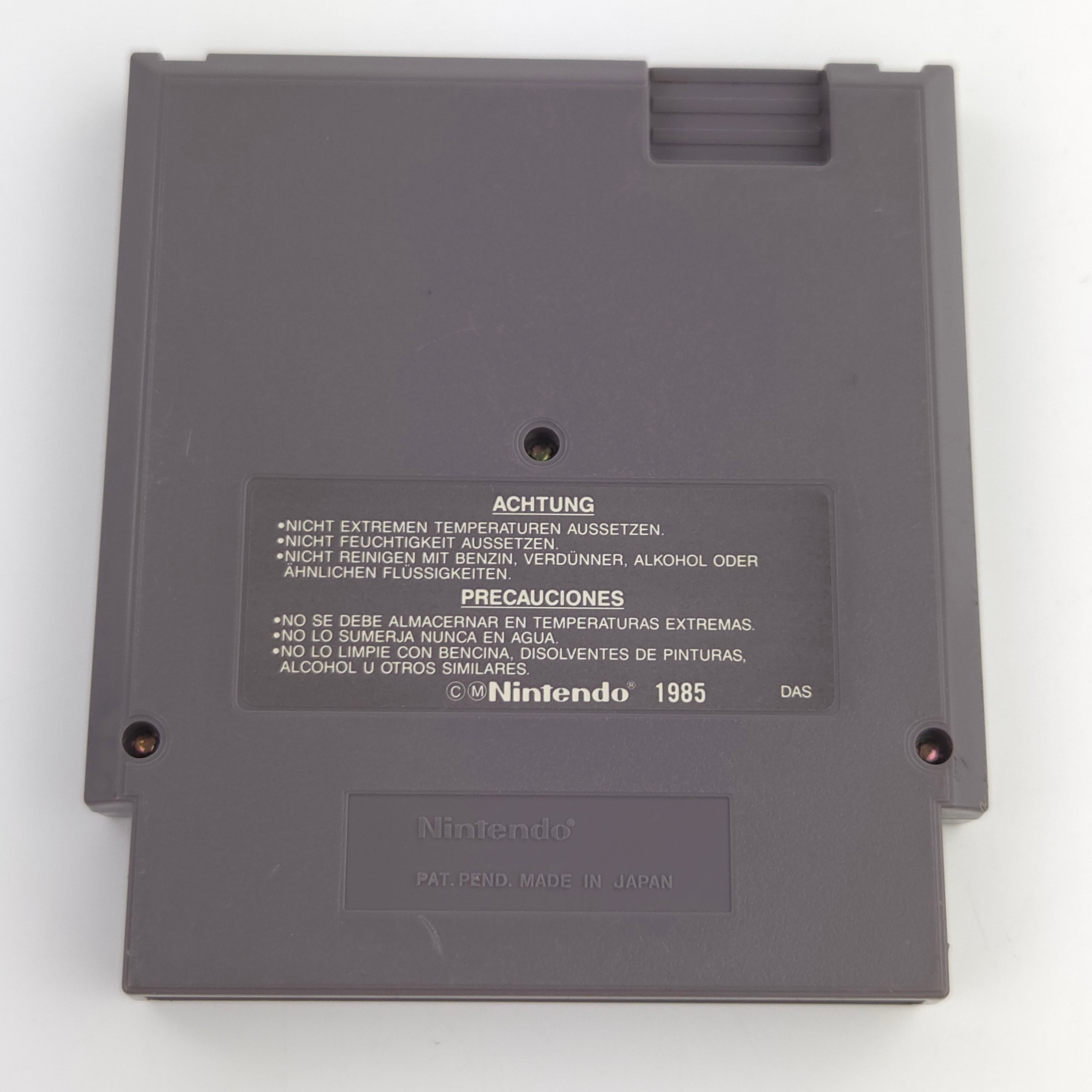 NES Spiel The Incredible Crash Dummies Modul Schutzhülle