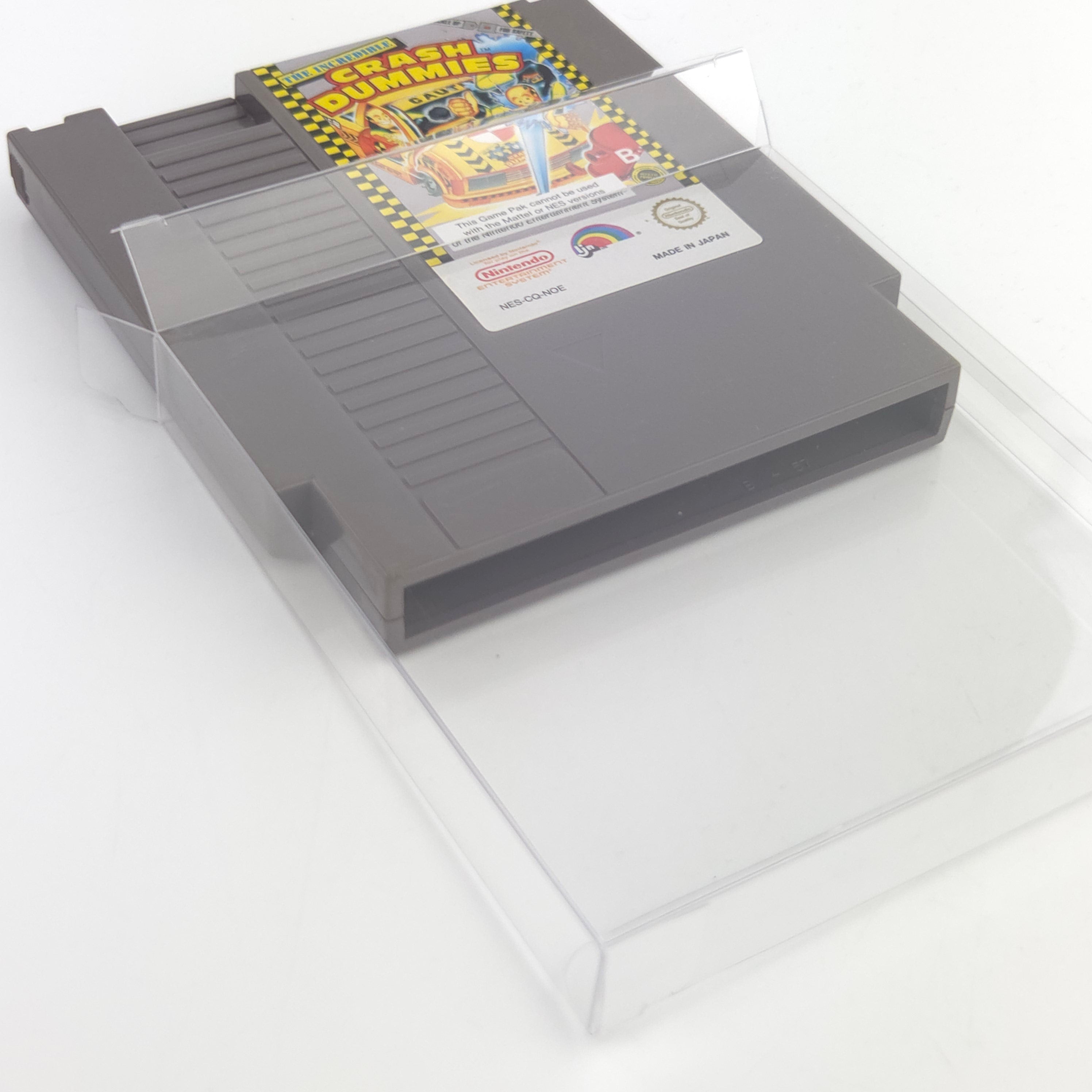 NES Spiel The Incredible Crash Dummies Modul Schutzhülle