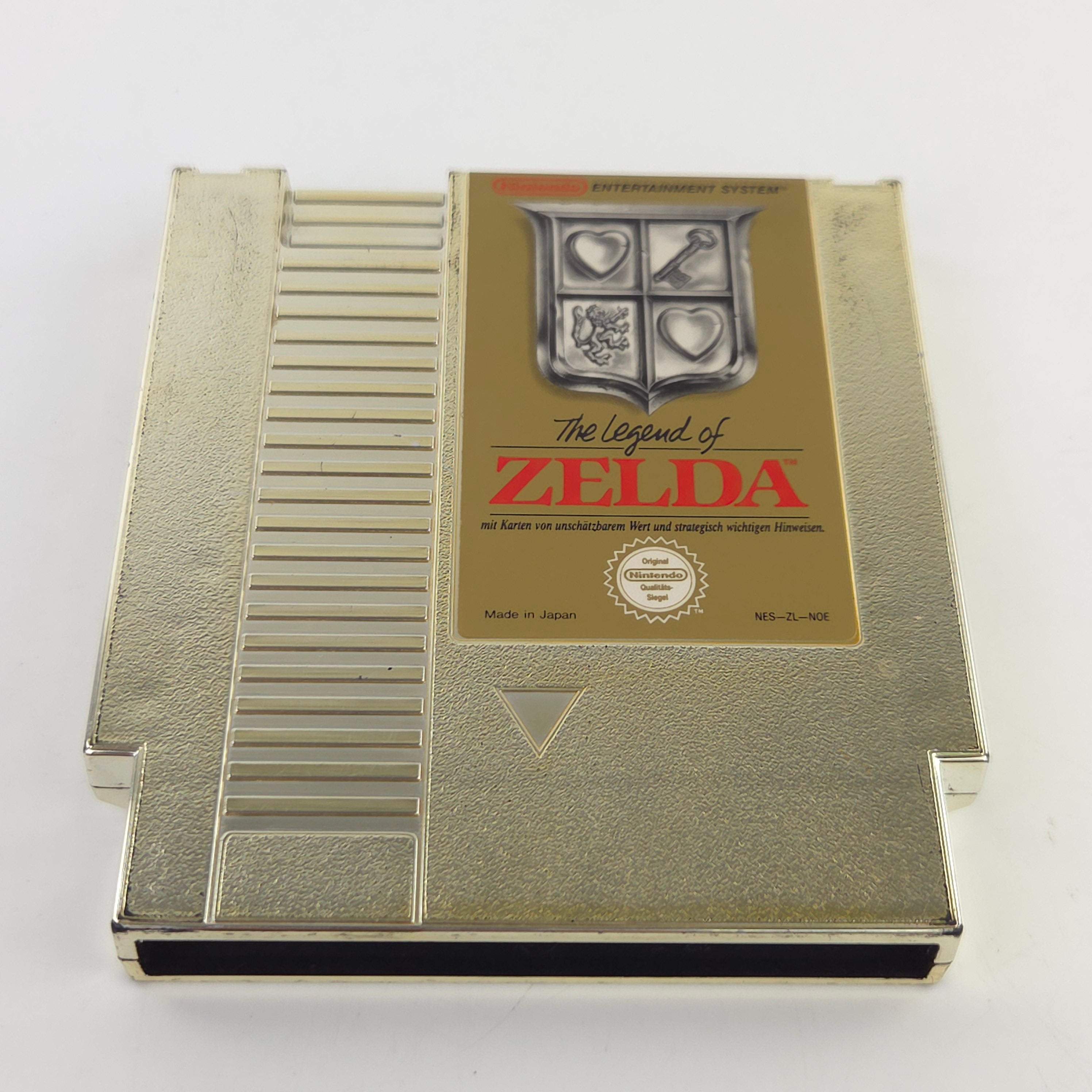 NES Spiel The Legend of Zelda Modul Schuber PAL NOE